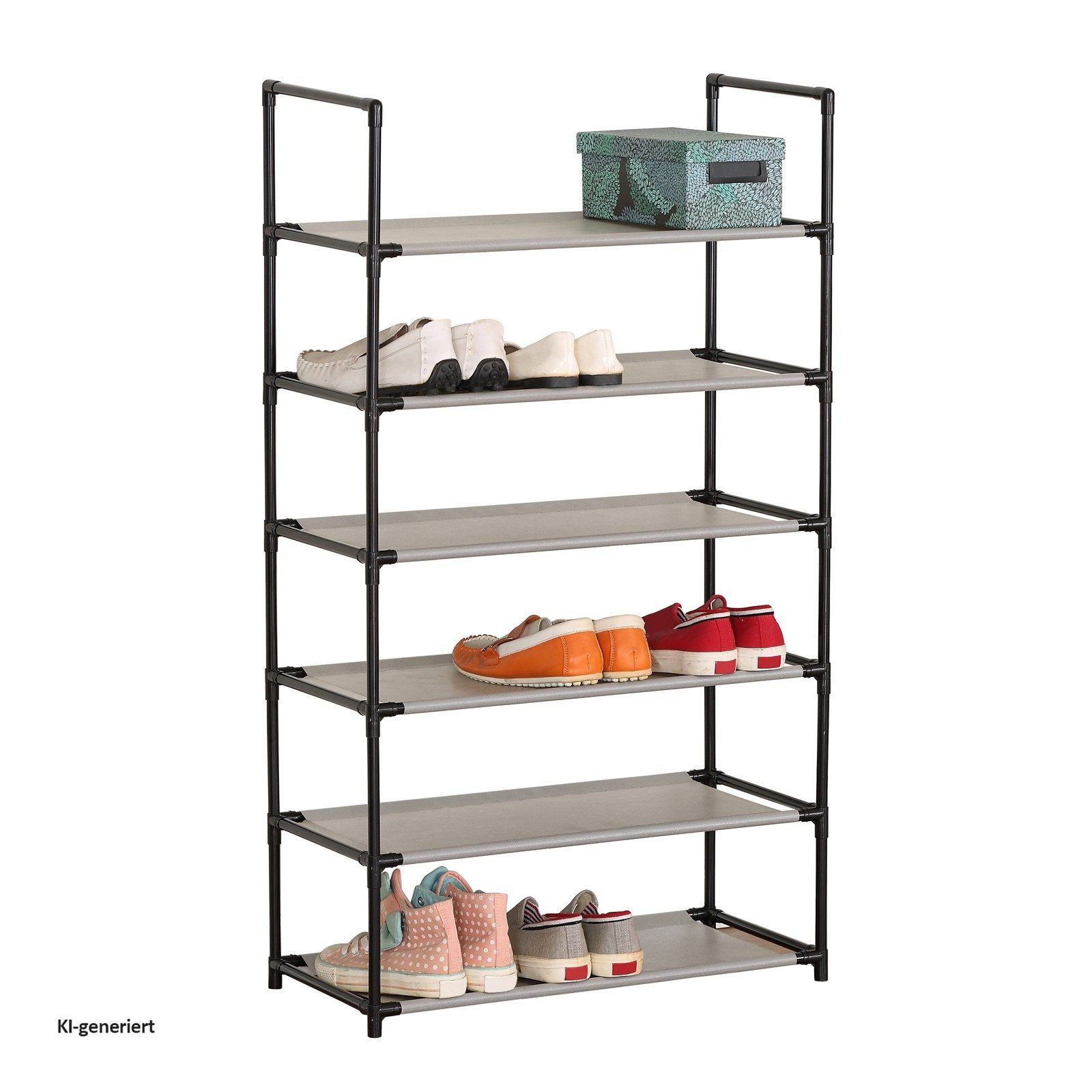 HTI-Living Schuhregal Schuhregal 6 Etagen Lena, Stück 1-tlg., Schuhablage