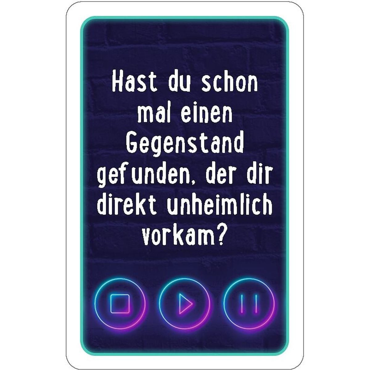 Moses. Verlag Spiel Podcast – The Game Mystery Erweiterungsset, 50 Karten, ab 14 Jahren
