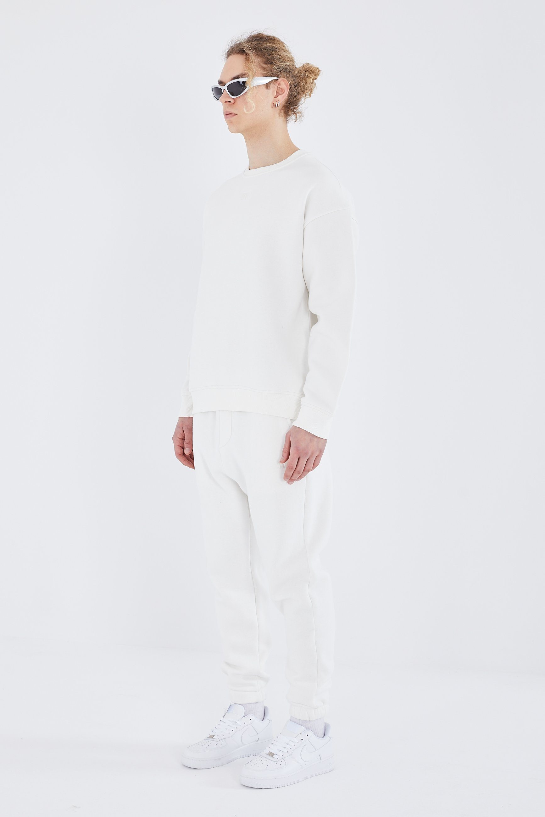 COFI Casuals Jogginganzug Basic Jogger Set Pullover Jogginghose