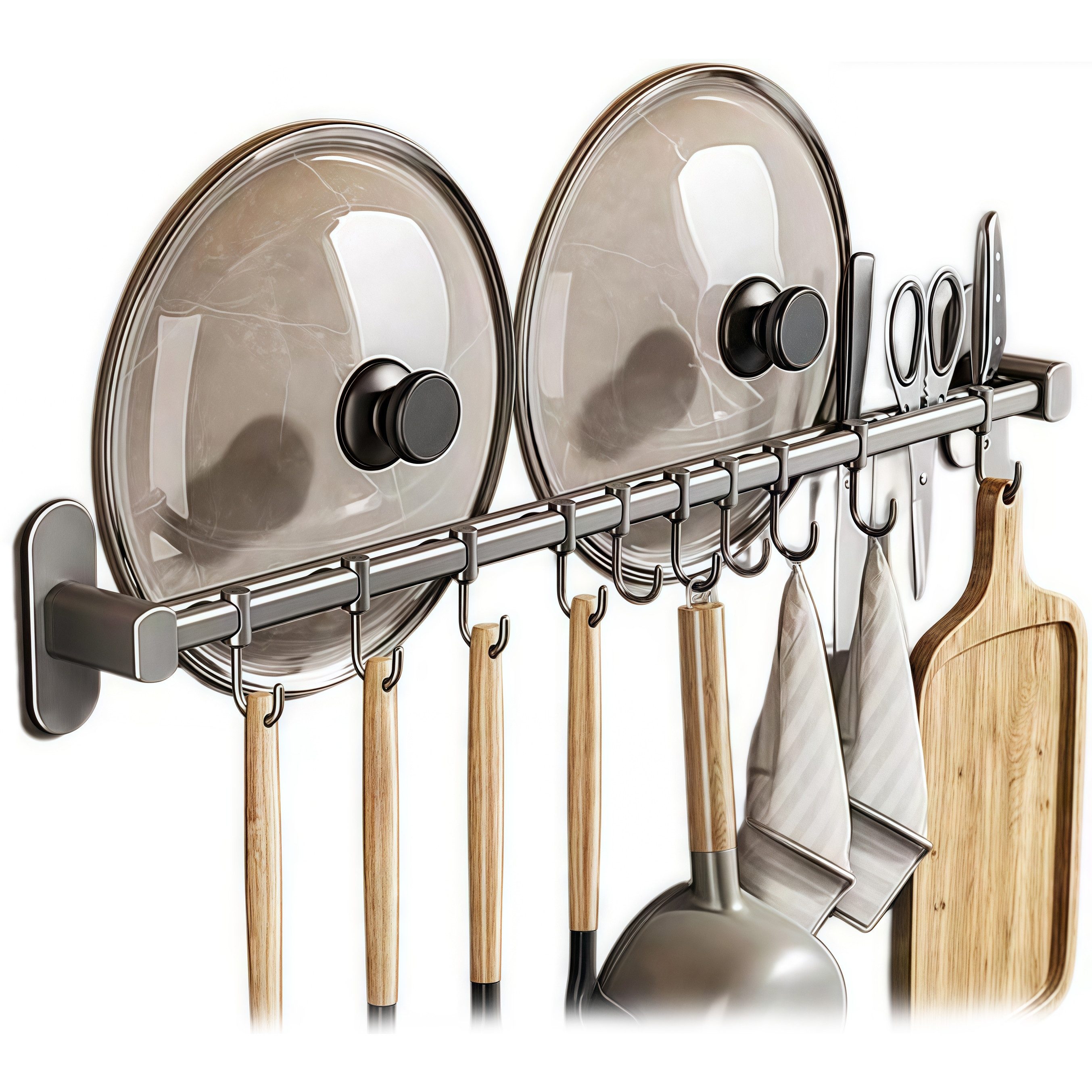 Rhein Beleuchtung Hakenleiste 40/50/60cm Hakenleiste küche, Küchenhaken, to günstig online kaufen