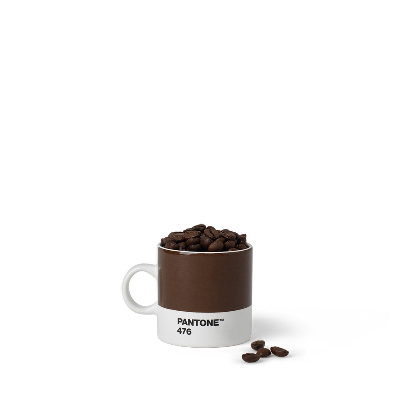 PANTONE Kaffeeservice, Fine Bone, PANTONE Porzellan Espressotasse, dickwandig, spülmaschinenfest, 120ml