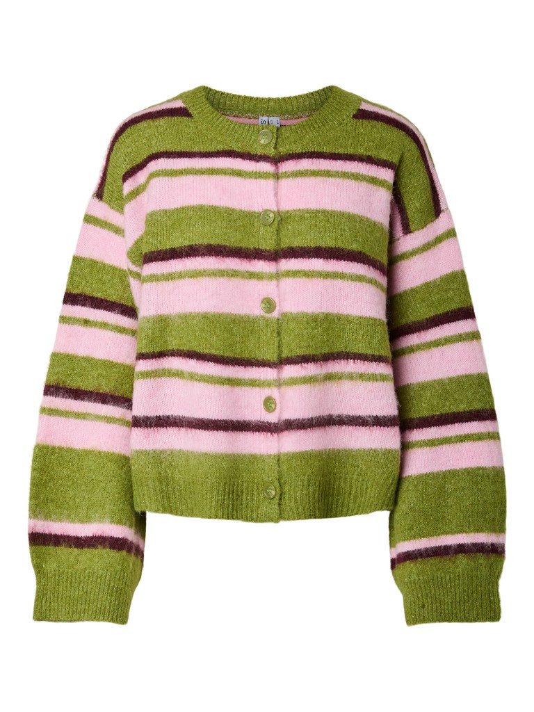 pieces Strickjacke PCADA LS O-NECK KNIT CARDIGAN BC