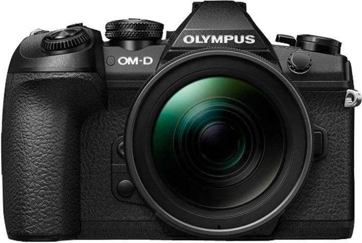 Olympus OM-D E-M1 Mark II inkl. 12-40mm PRO Objektiv Systemkamera (12-40 mm  PRO, 20,4 MP, WLAN (Wi-Fi), Gesichtserkennung, HDR-Aufnahme) | Systemkameras