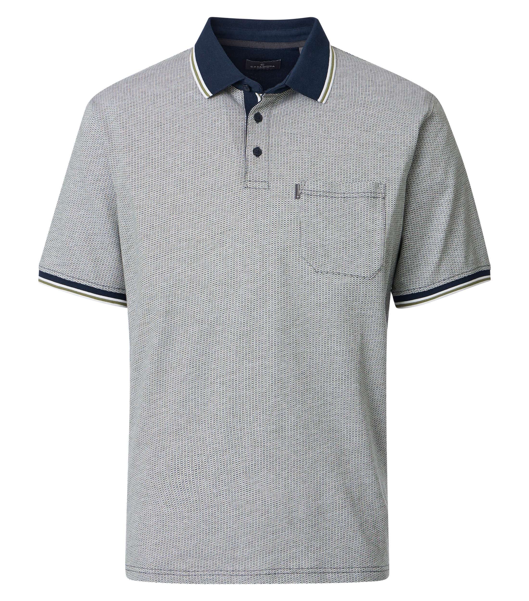 CASAMODA Poloshirt CASAMODA Polo-Shirt Print