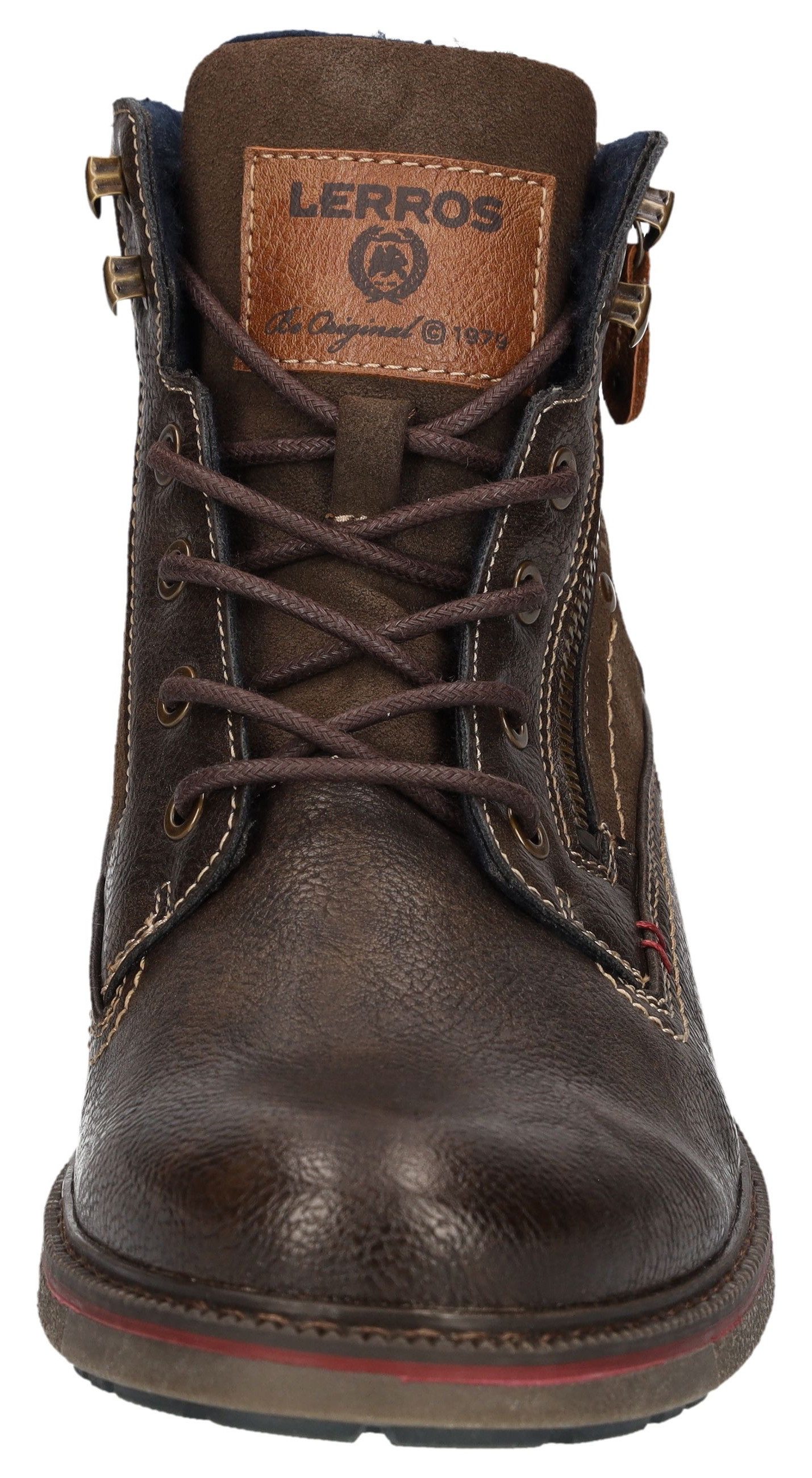 LERROS Schnürboots Schnürboots, mit seitlichem Reißverschluss