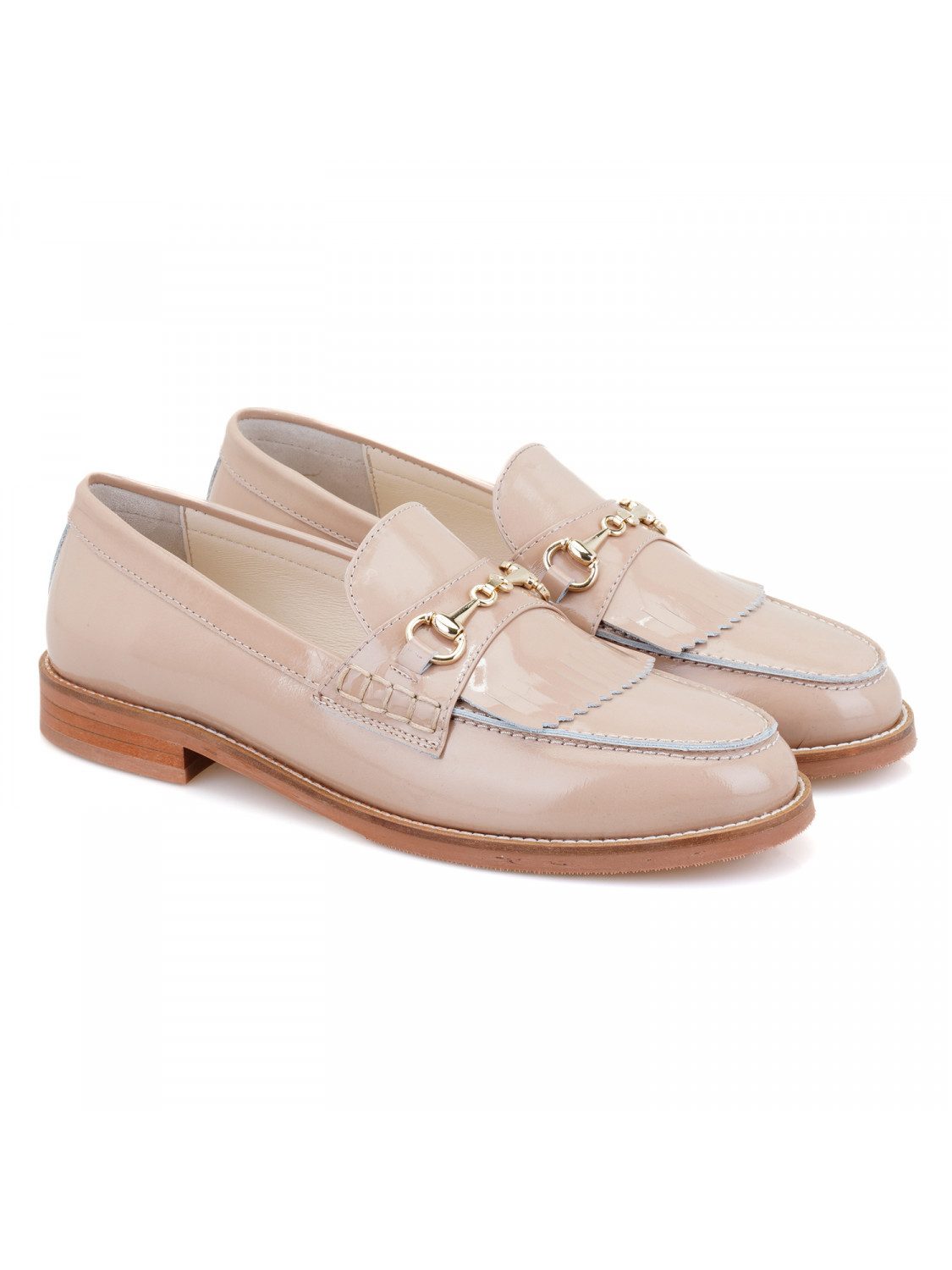 Desa Damen-Lederslipper – Synthetiksohle, flacher Absatz, atmungsaktiv Loaf günstig online kaufen