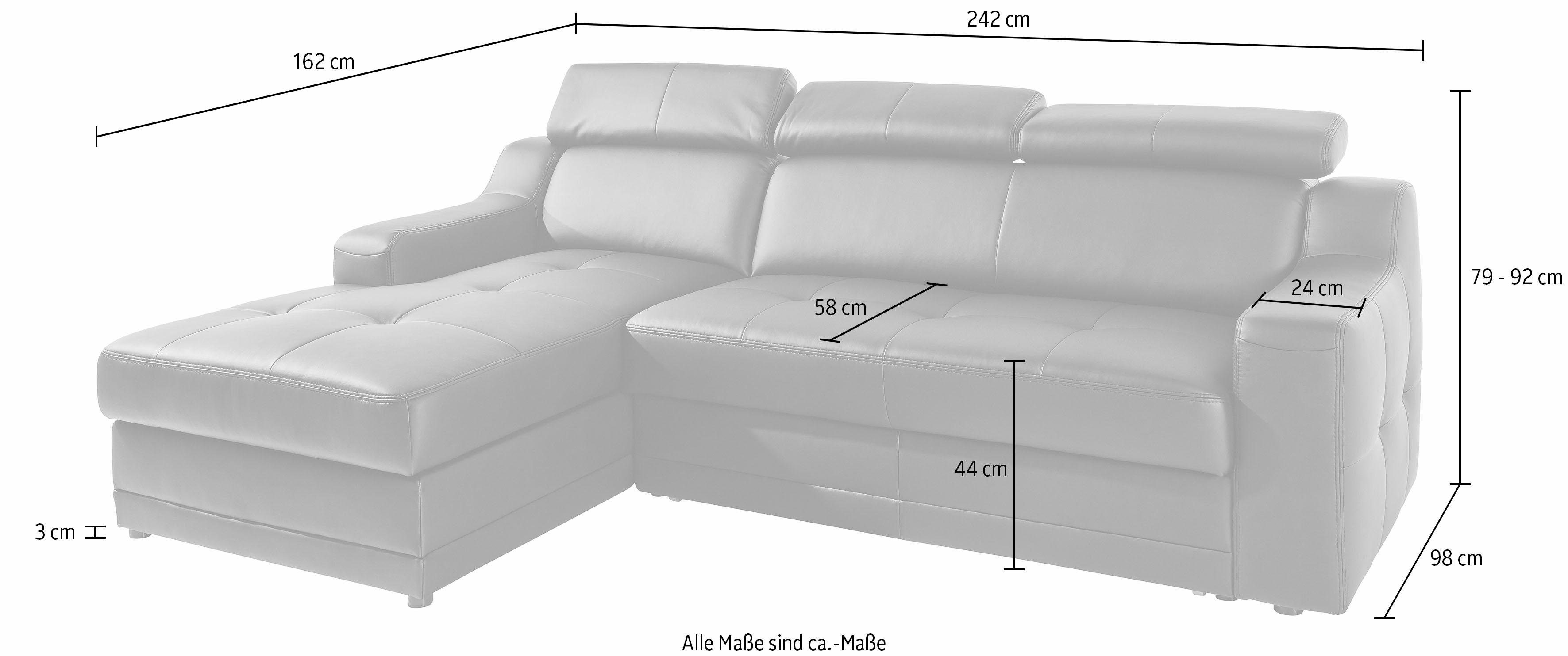 exxpo - sofa fashion Ecksofa Lotos, günstig online kaufen