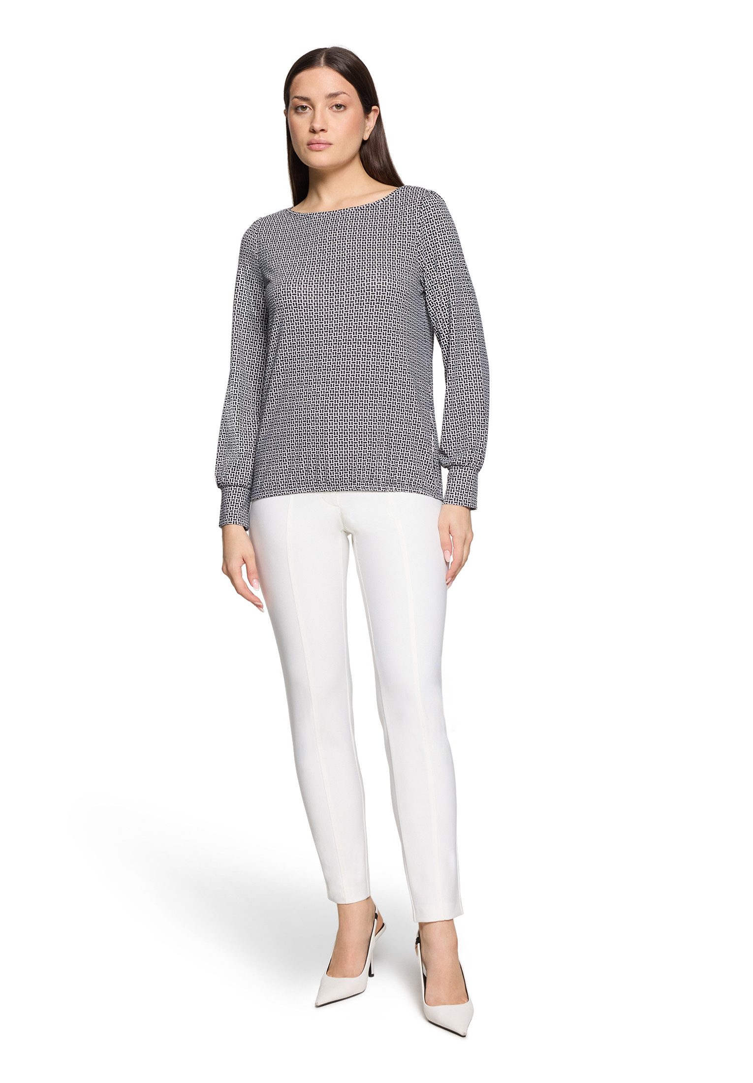 Betty Barclay Kurzarmshirt Damen mit Gummizug (1-tlg)
