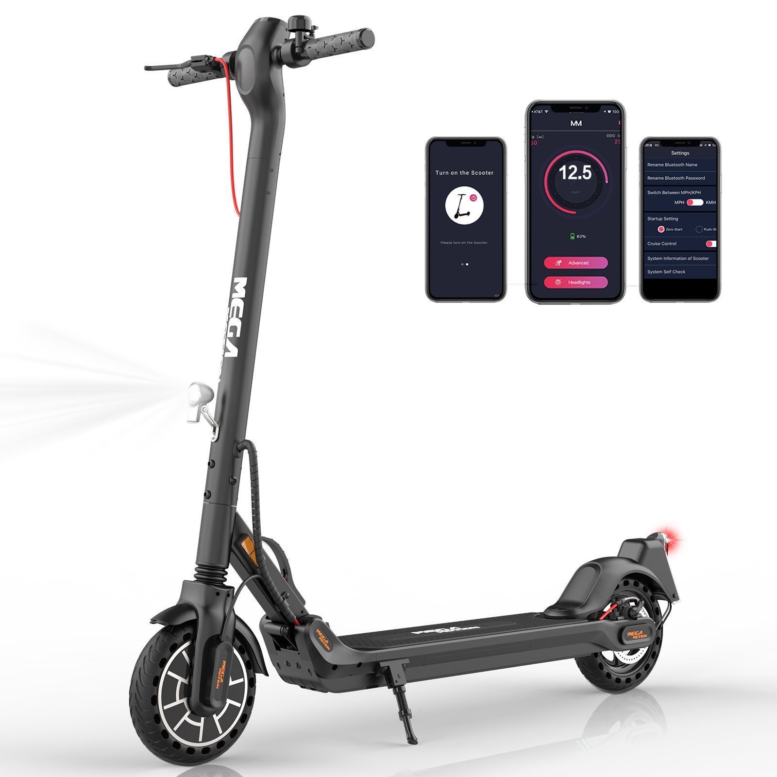 E-Scooter 8.5Zoll Elektroscooter mit zulassung, ABE, unter 20 km/h, VollReifen