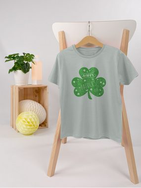 Shirtracer T-Shirt Happy St. Patricks Day Kleeblatt (1-tlg) Anlässe Kinder