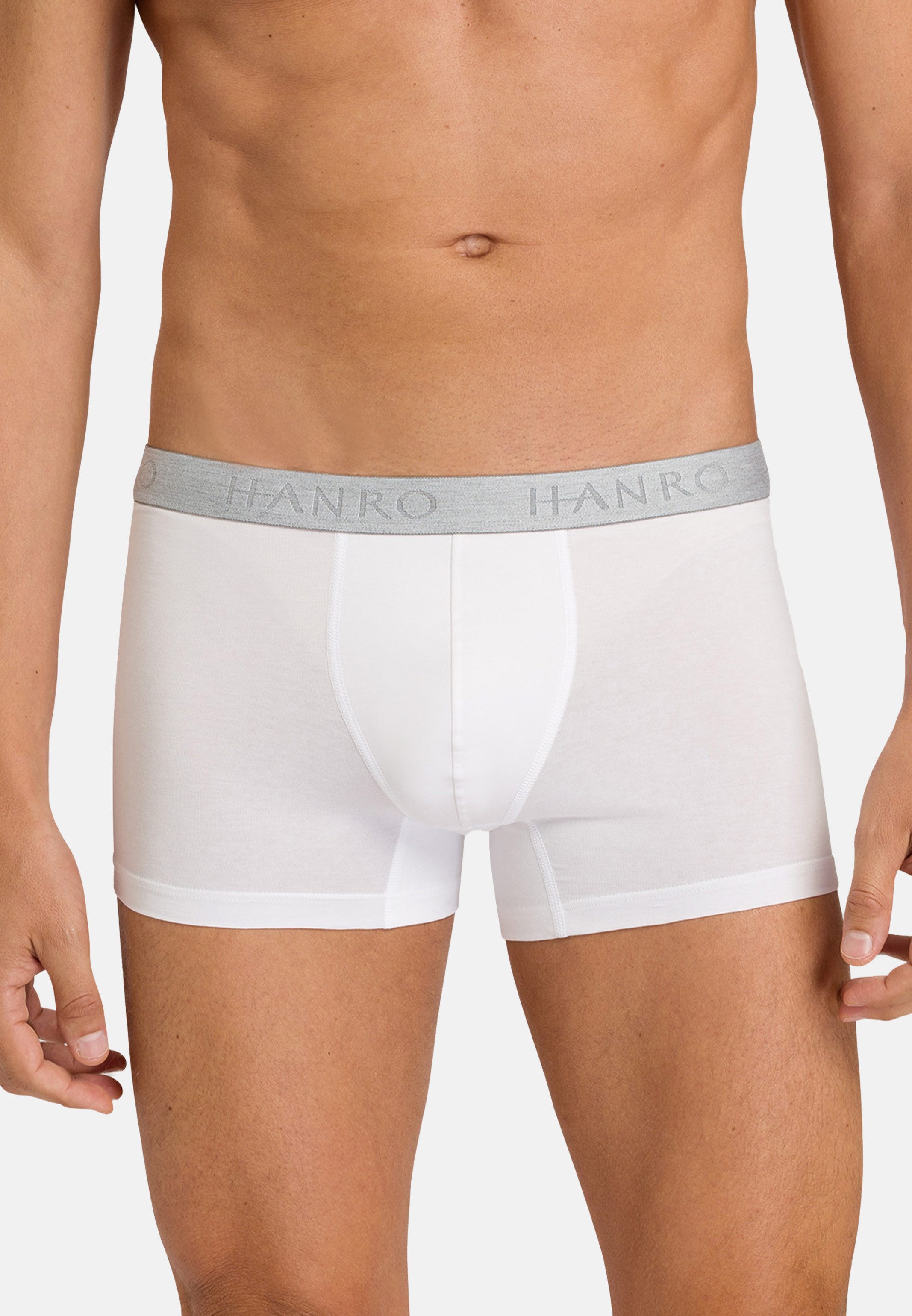 Hanro Retro Boxer 2er Pack Cotton Essentials (Spar-Set, 2-St) Retro Short / Pant - Baumwolle - ohne Eingriff
