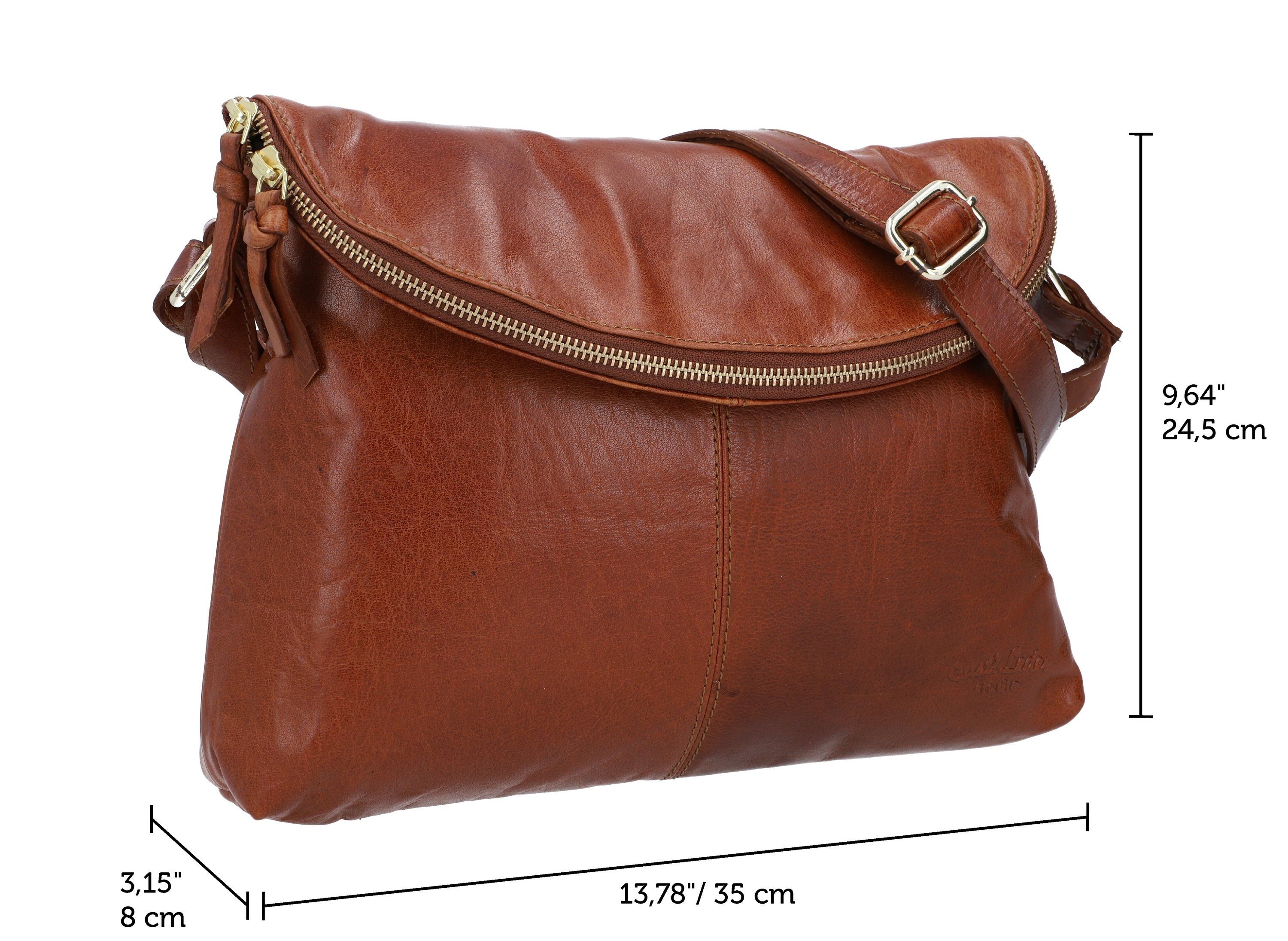 Gusti Leder Umhängetasche Gusti Leder Umhängetasche Gardenia (1-tlg)