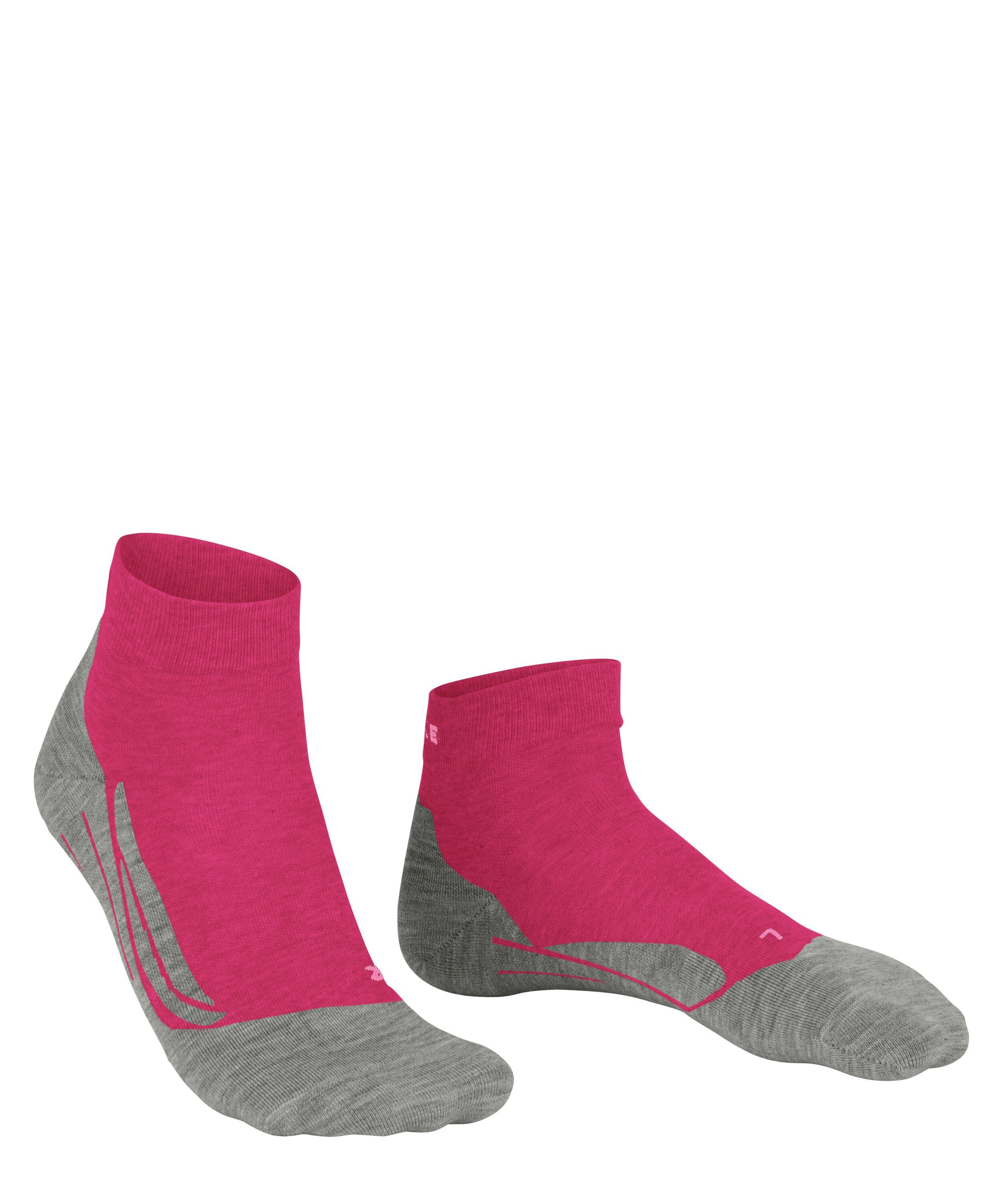 FALKE Kurzsocken GO2 Short Kurzsocken (1-Paar) mit mittelstarker Polsterung für Spikeschuhe