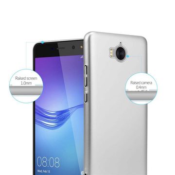 Cadorabo Handyhülle Huawei Y5 2017 / Y6 2017 Huawei Y5 2017 / Y6 2017, Handy Schutzhülle - Hülle - Robustes Hard Cover Back Case Bumper