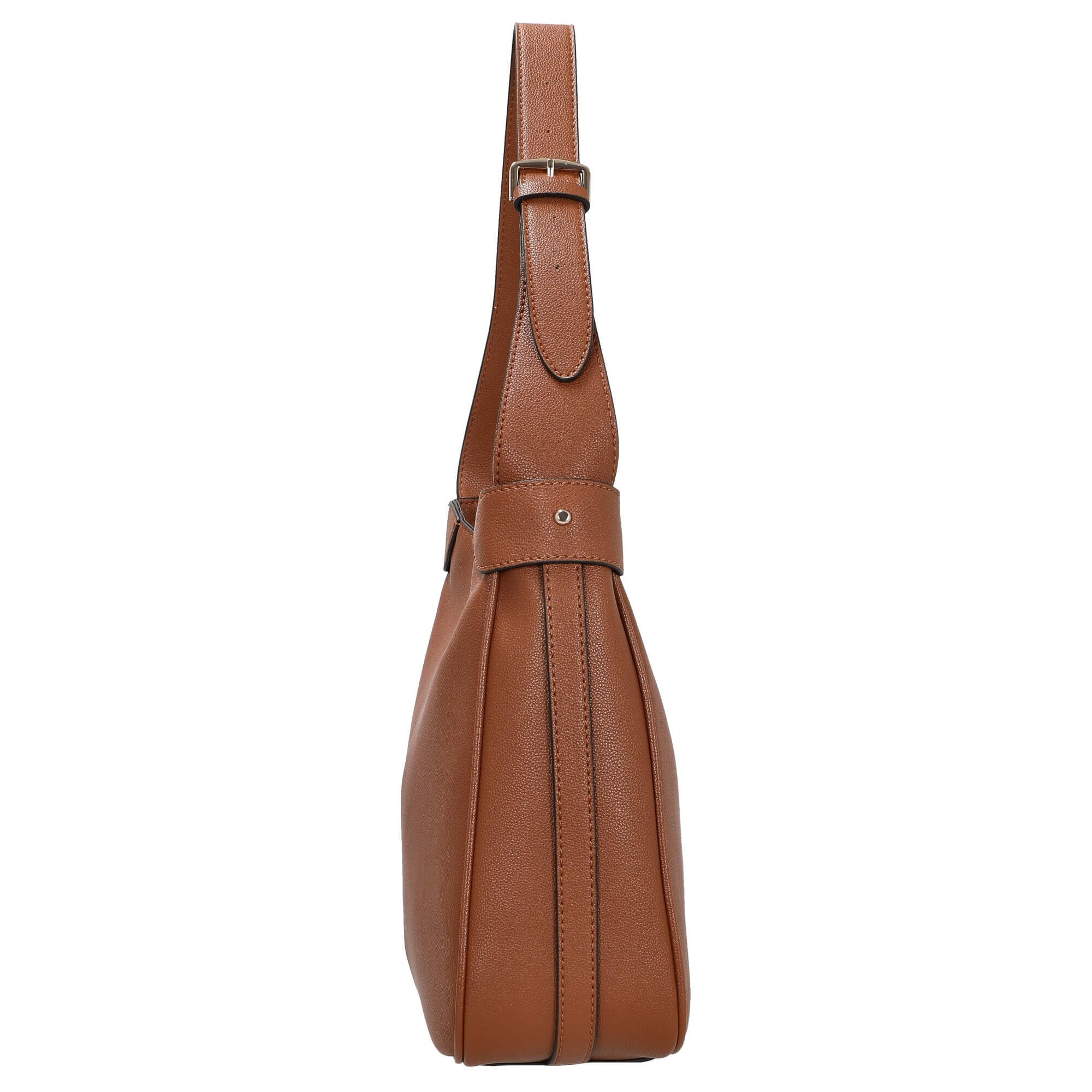 Guess Umhängetasche Fedora - Schultertasche 31.5 cm (cognac)
