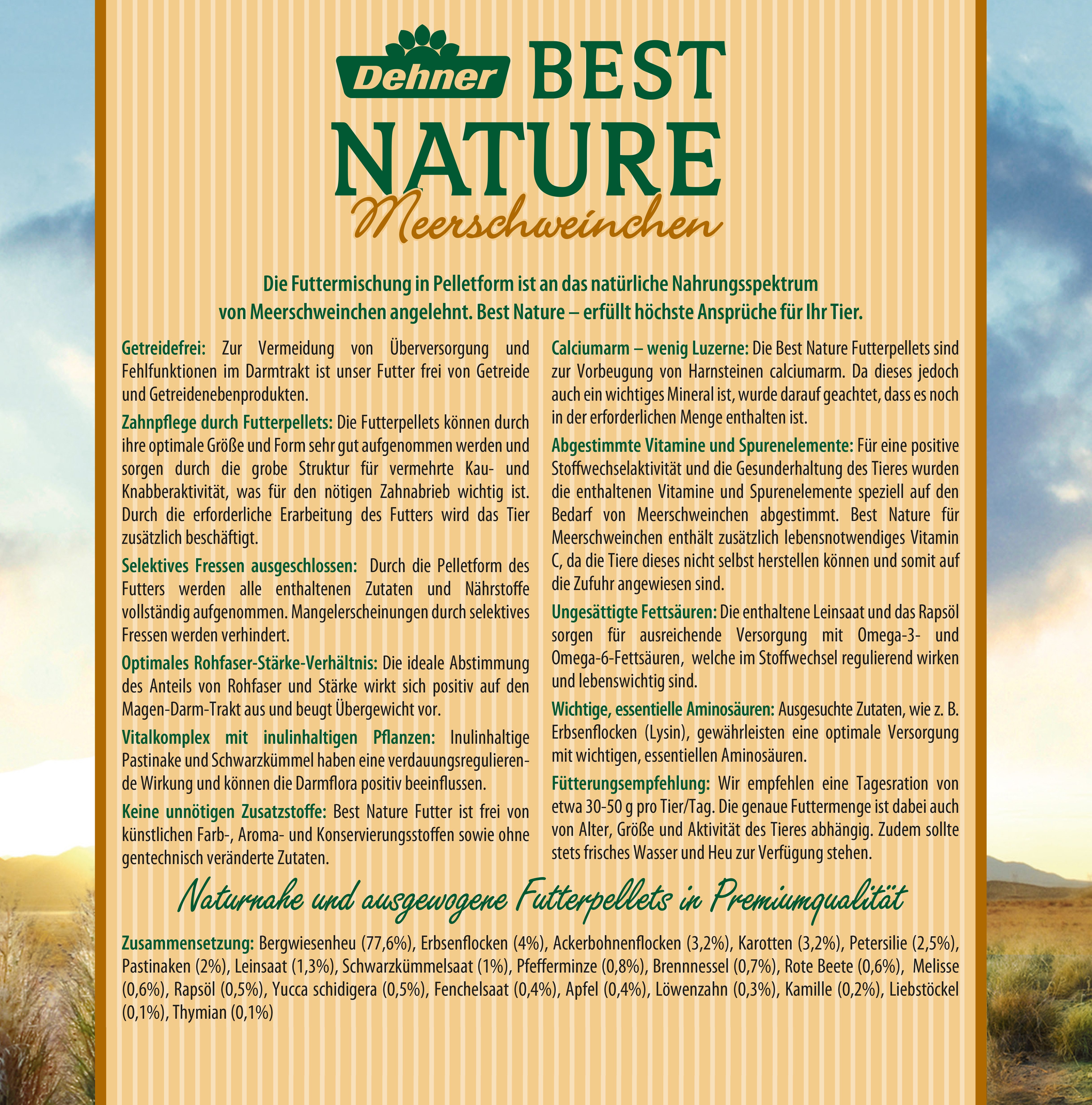 Dehner, für: Meerschweinchen