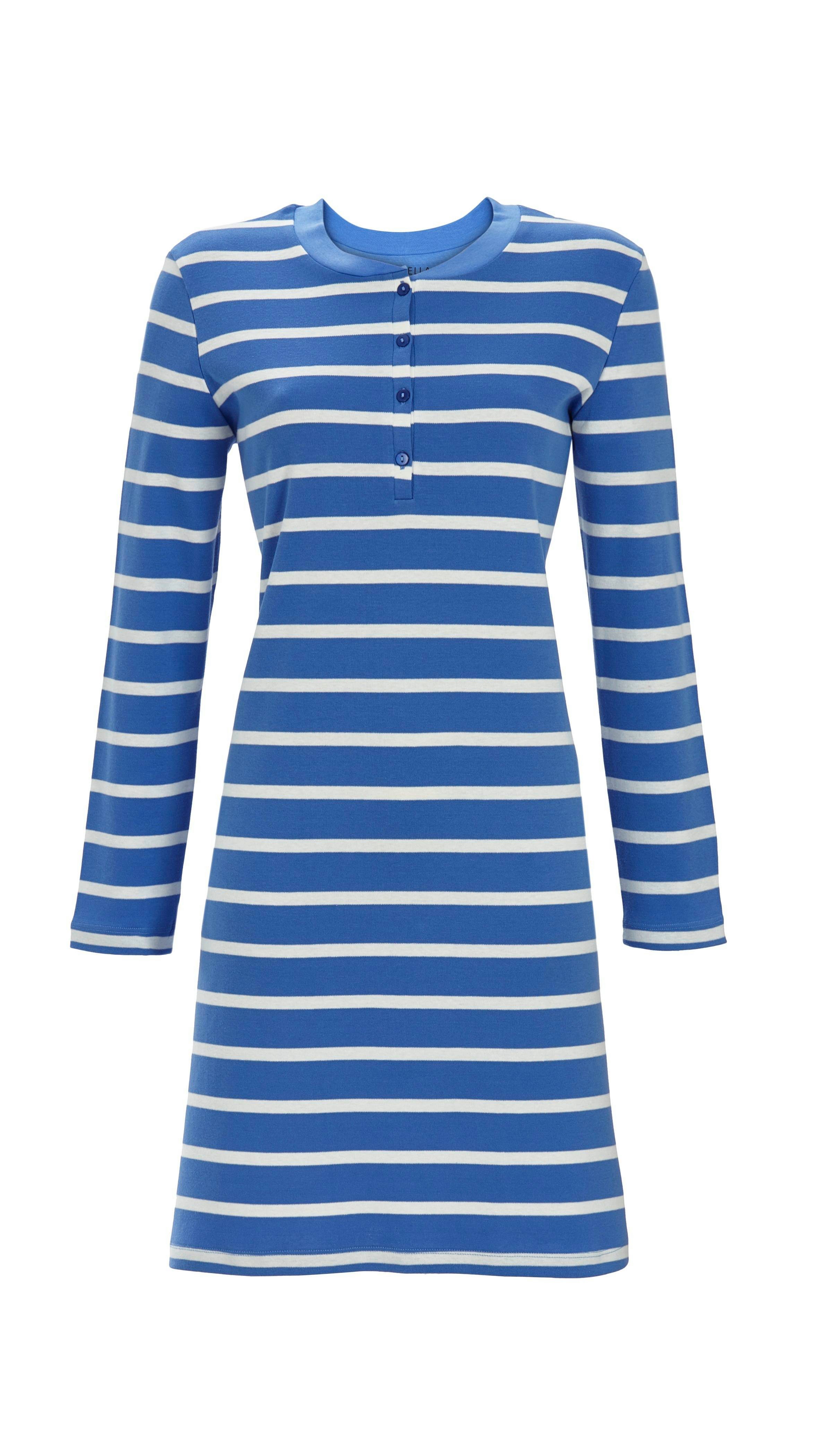 Ringella Nachthemd im Ringeldessin und mit günstig online kaufen