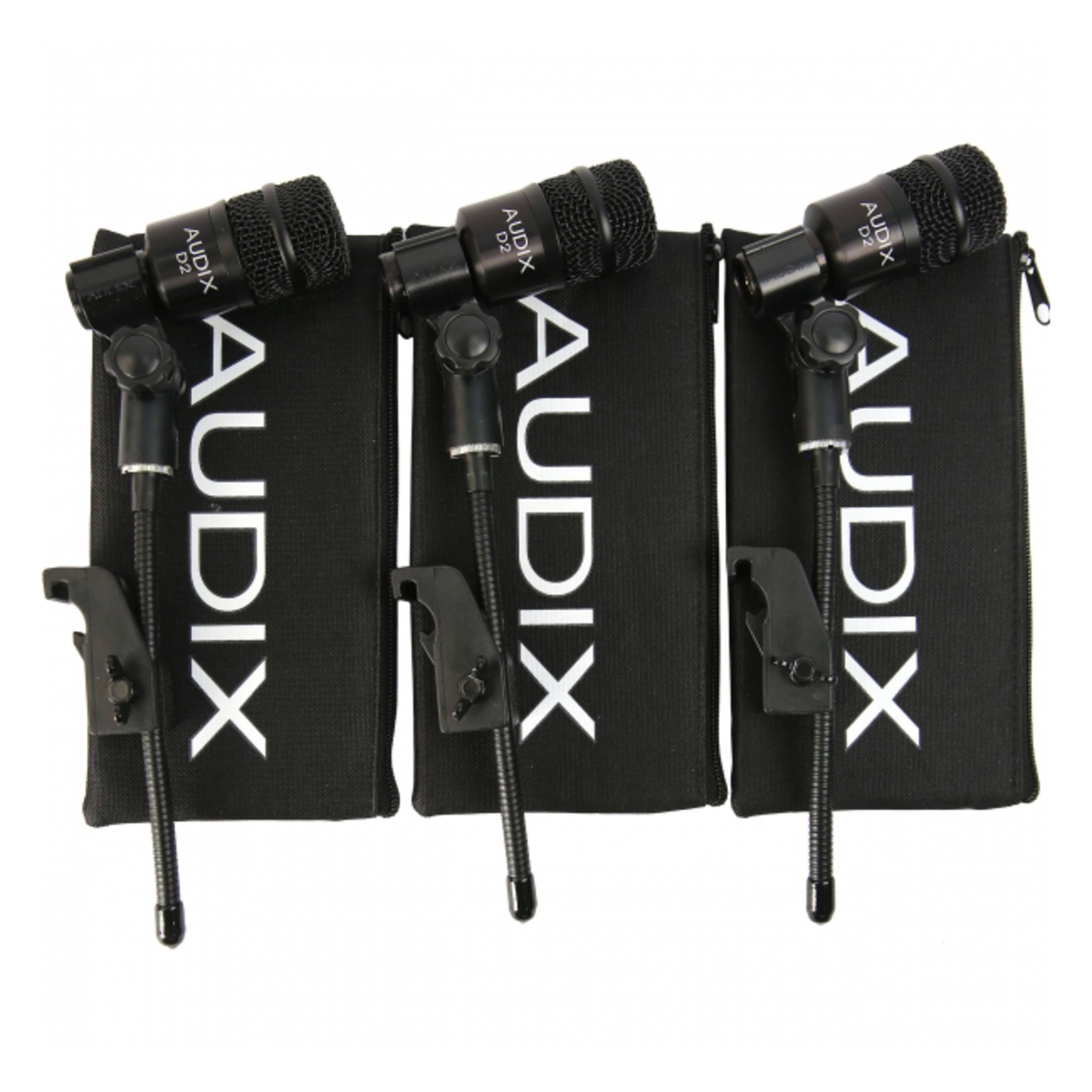 Audix Mikrofon (D2 Trio), D2 Trio - Instrumentenmikrofon