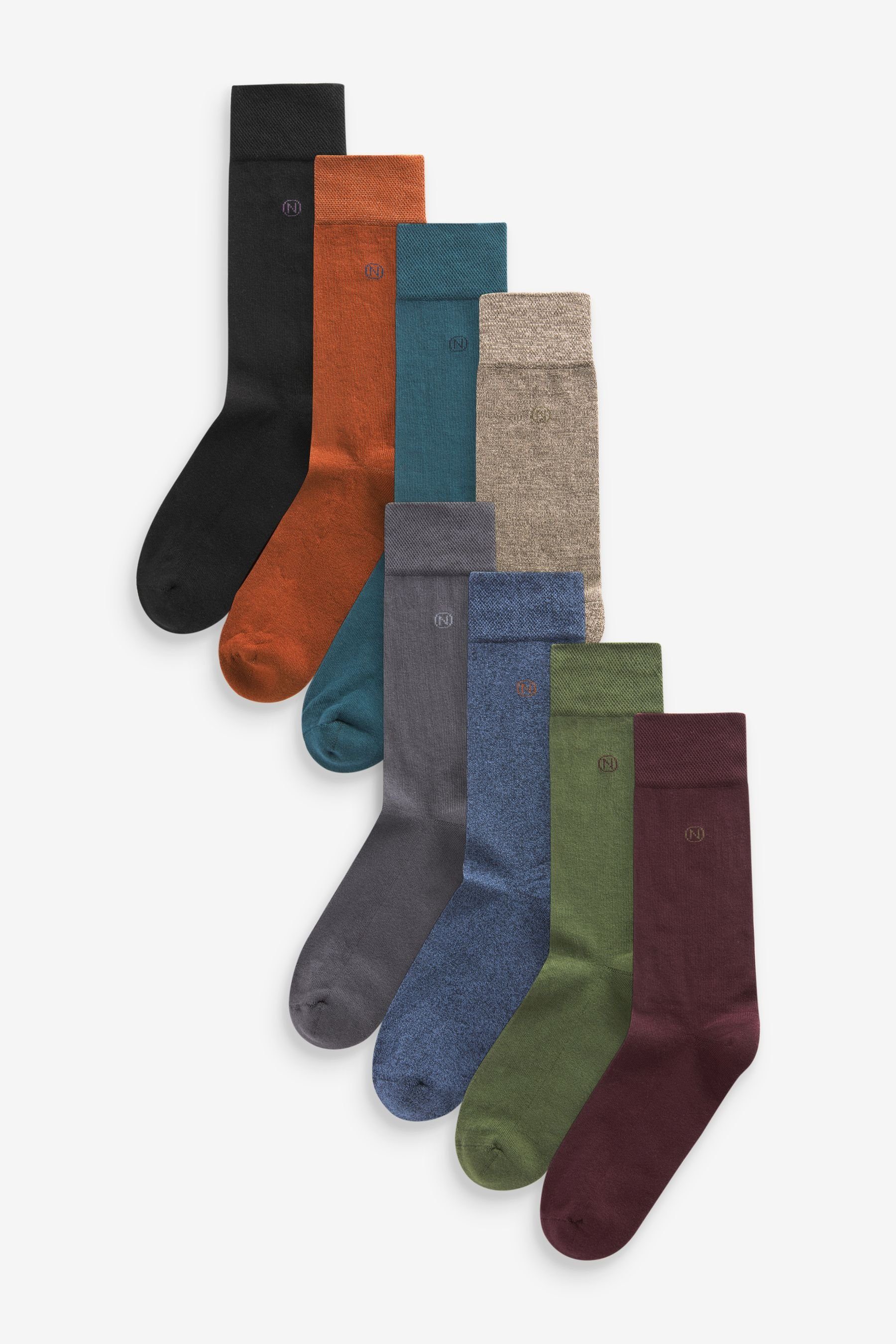 Next Kurzsocken 8er-Pack Socken mit gepolsterter Sohle (8-Paar)