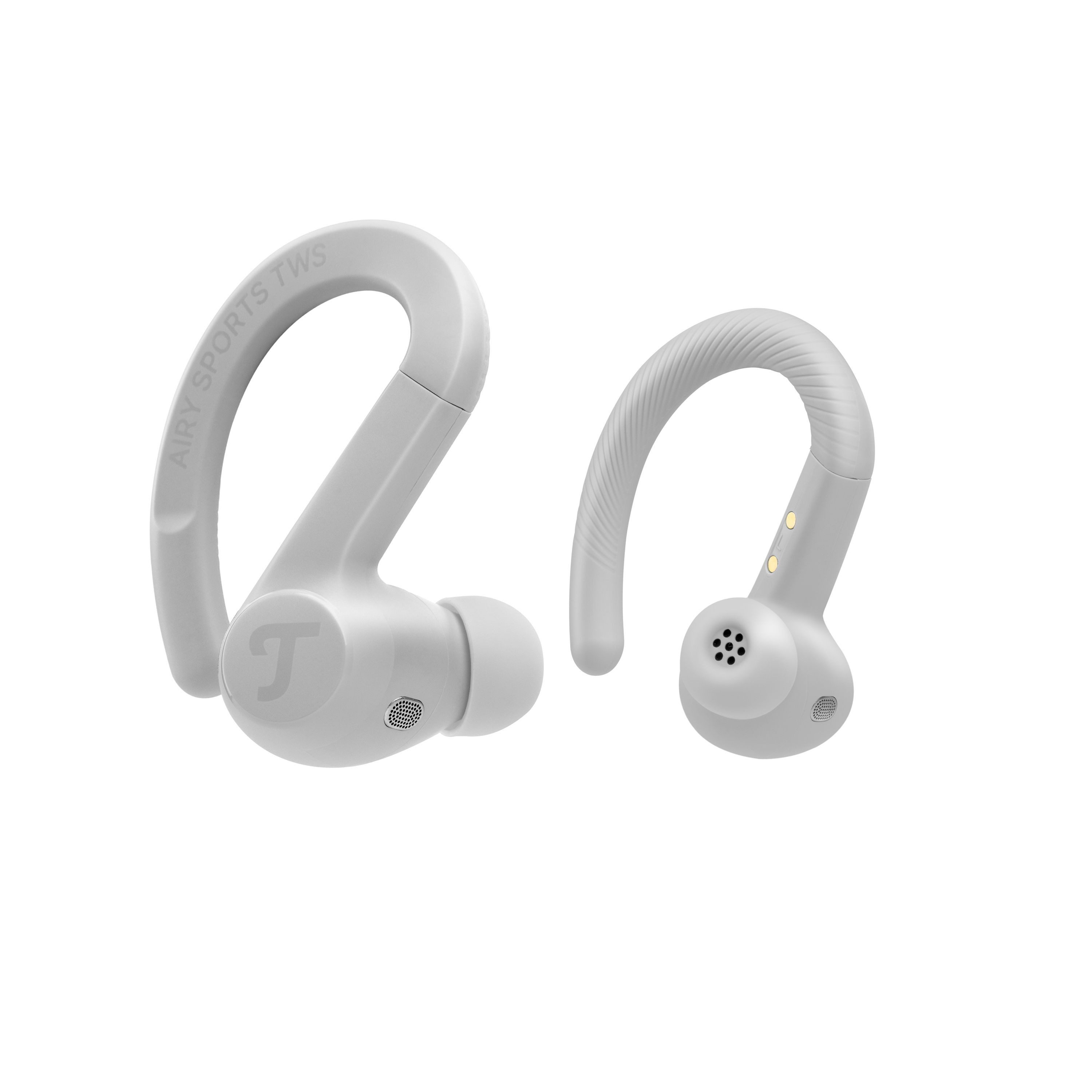Teufel AIRY SPORTS TWS 2 wireless In-Ear-Kopfhörer (Noise Cancelling, IPX4 - Spritzwasserschutz, Touch-Steuerung, Fernbedienung per App)