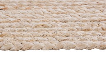 Teppich Salo, LUXOR living, rechteckig, Höhe: 6 mm, handgeflochten, Flecht Design, 100% Naturfaser, mit Bordüre