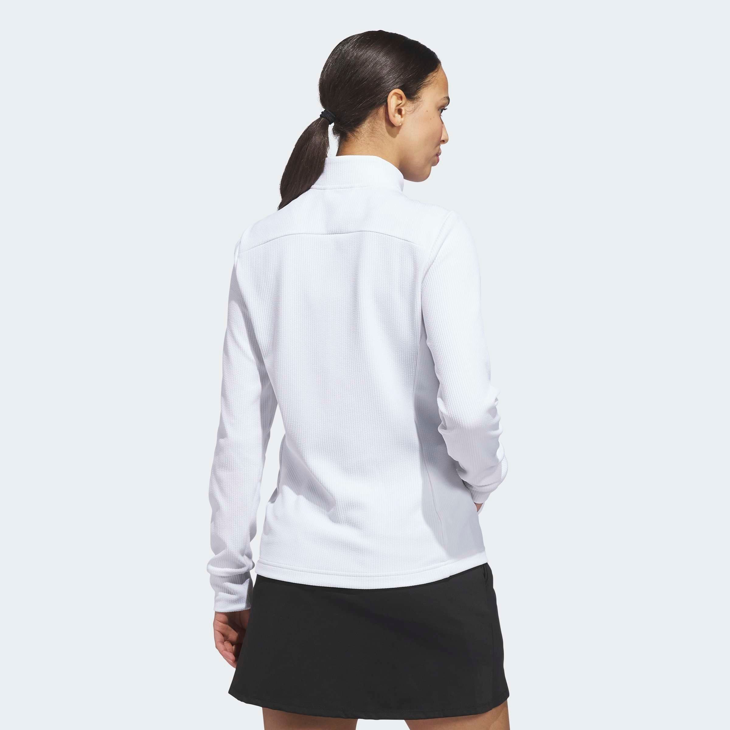 adidas Performance Trainingsjacke W TXTR JKT mit Reißverschluss, aus Polyester, normaler Schnitt, gerader Abschluss