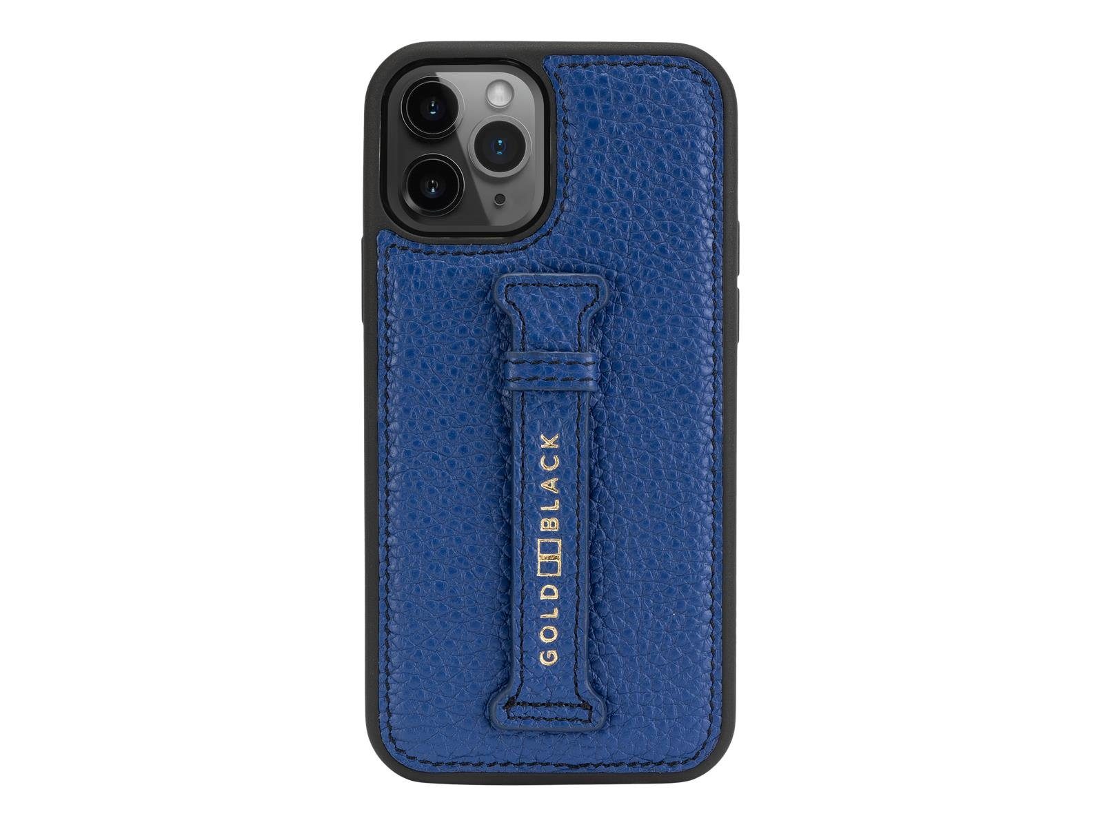 Handyhülle iPhone 12 / 12 Pro Lederhülle mit Fingerschlaufe 15,40 cm (6,06 Zoll)