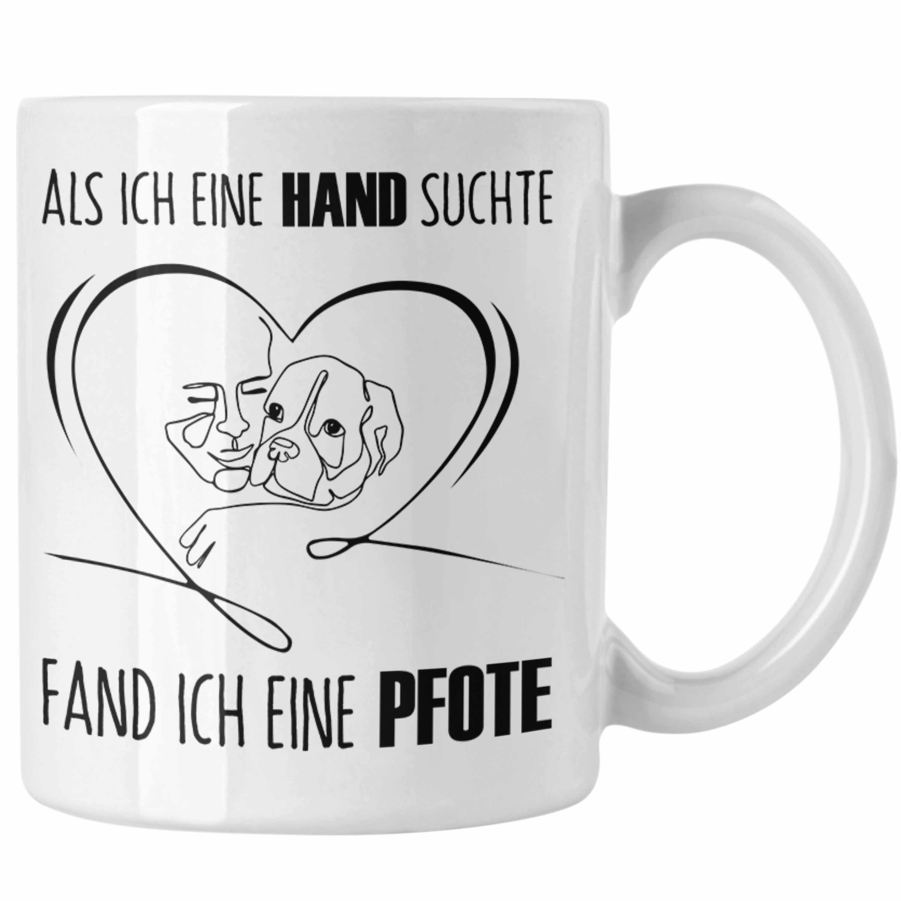 Fand Spruch Weiss Suchte Liebhaber Hunde Tasse Ich Eine Als I Trendation Geschenk Tasse Hand