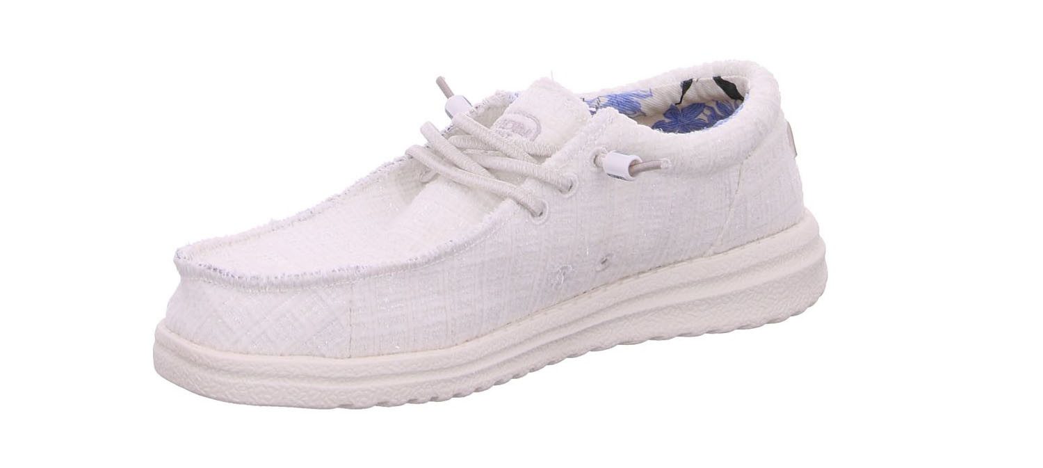 Fusion Fusion Emma Glitter Wool White Slipper