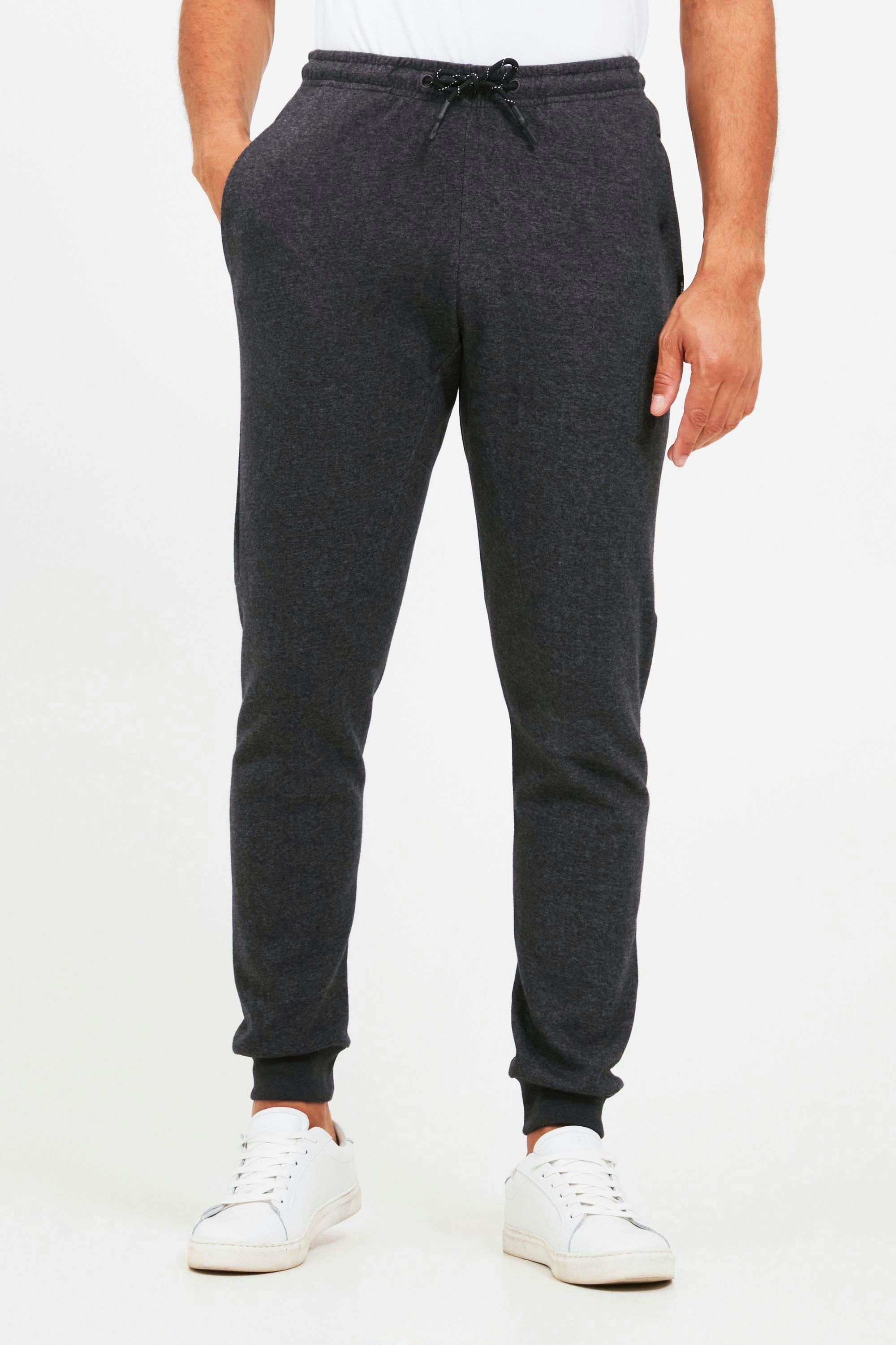 Indicode Jogginghose IDNapanee lange Sweatpants Charcoal Mix (915)