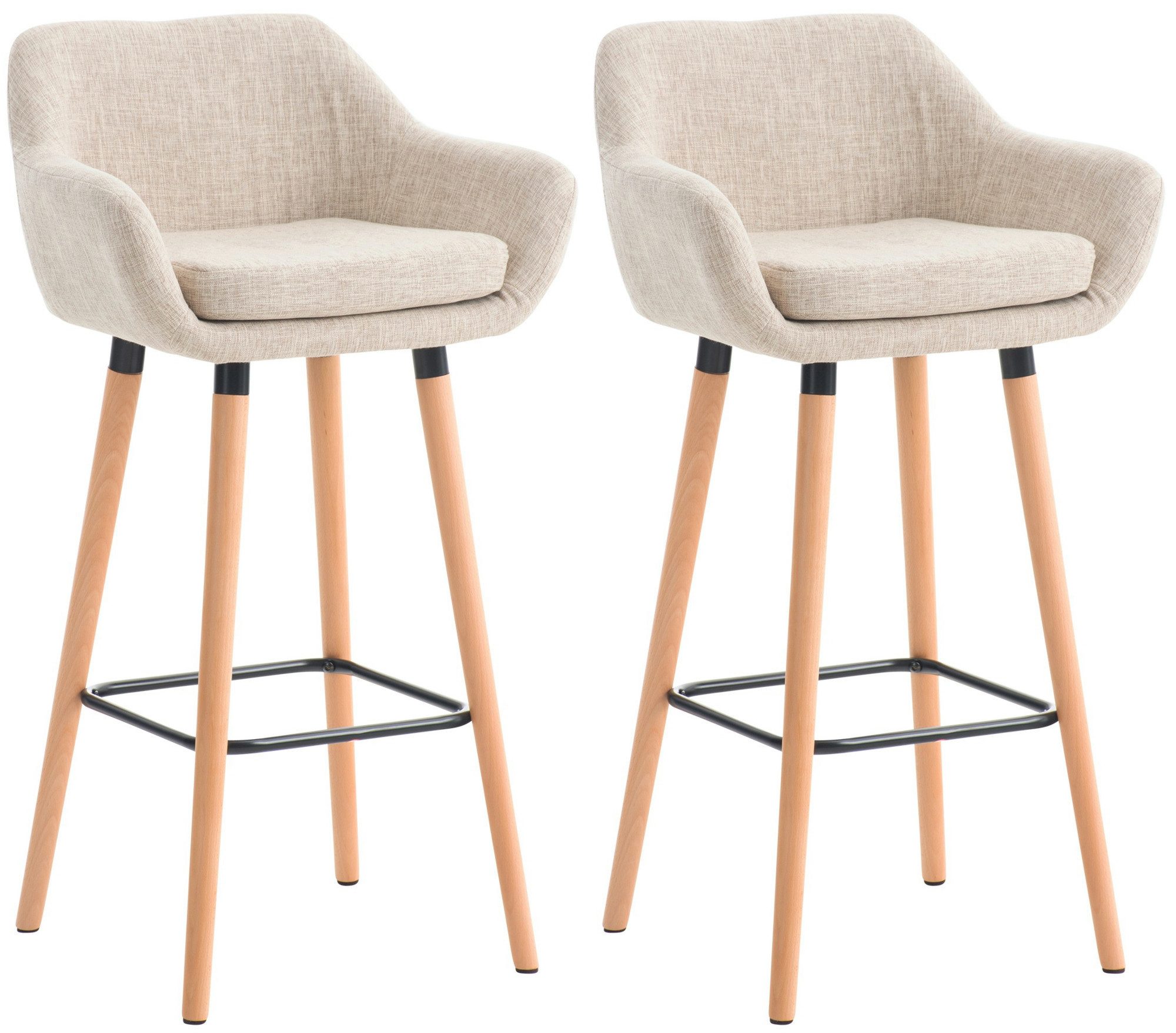 CLP Barhocker Grant (2er Set, 2 günstig online kaufen
