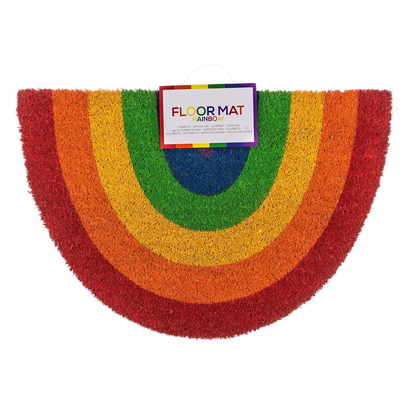 ReWu Fußmatte Fußmatte, Pride, halbrund, ca60x40cm, mit Headercard zum Aufh günstig online kaufen