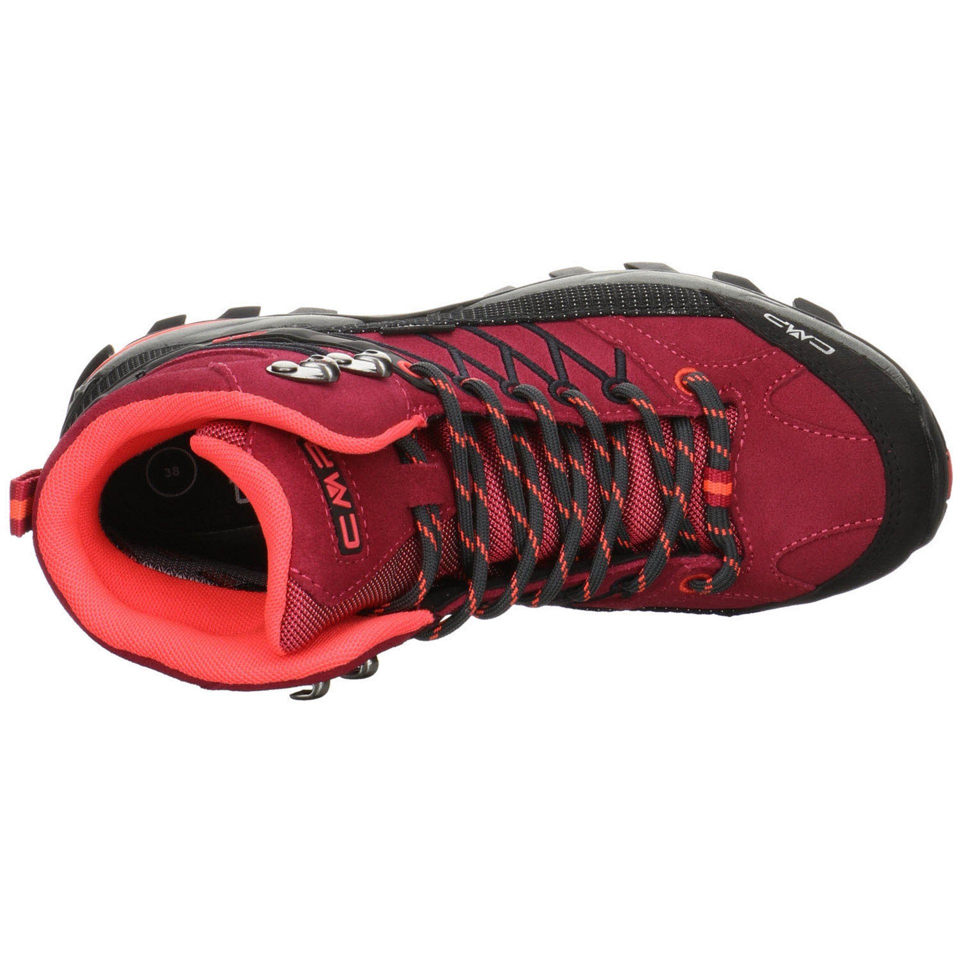 CMP Mid Outdoorschuh MAGENTA-ANTRACITE Outdoorschuh Damen Schuhe Outdoor Rigel Leder-/Textilkombination