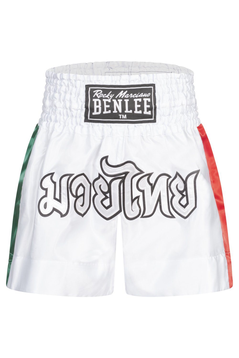 Benlee Herren Boxshorts Rocky Goldy Marciano Sporthose white/green/red Benlee Thai