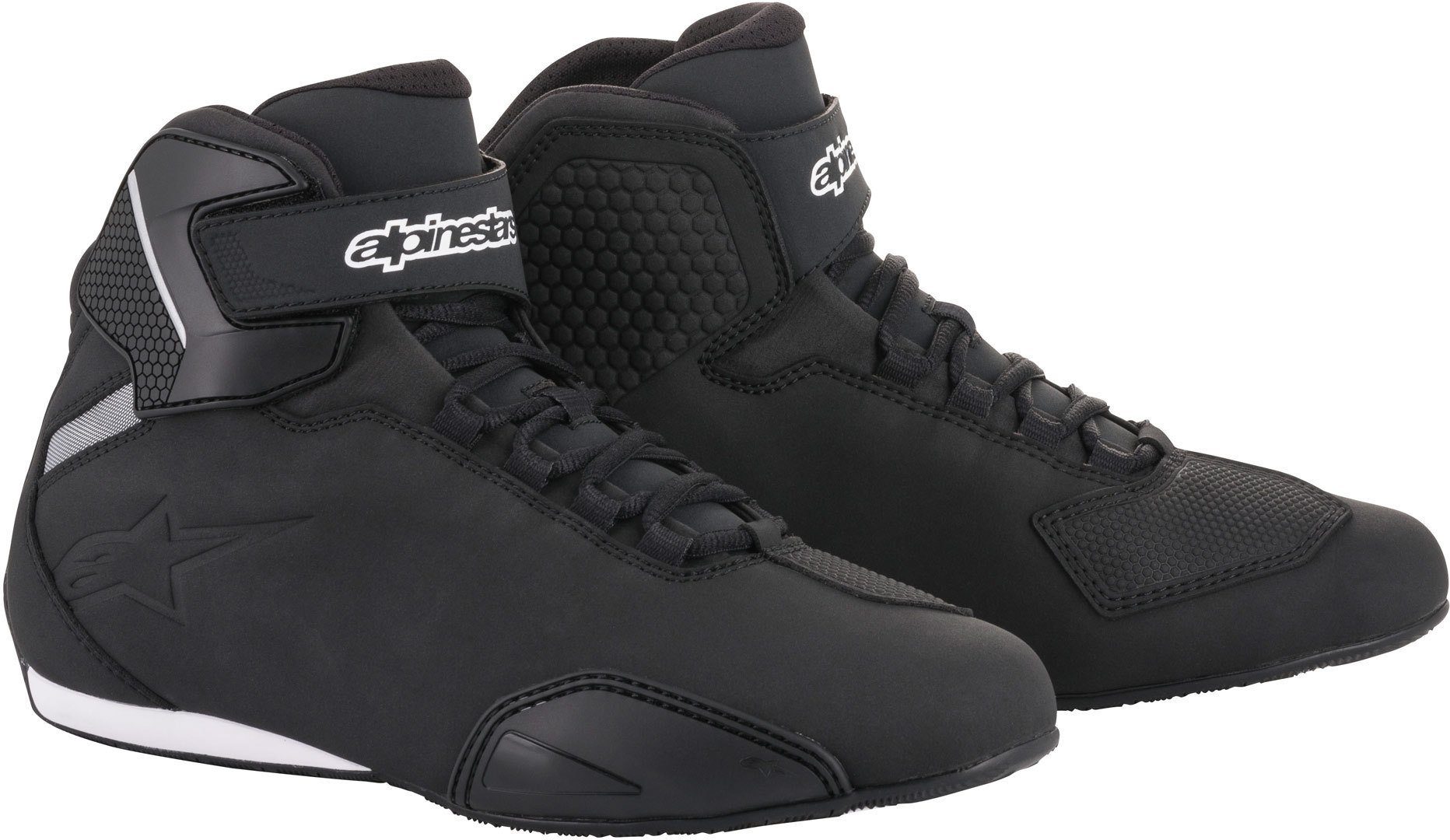 Alpinestars Sektor Motorradschuhe Motorradstiefel Black