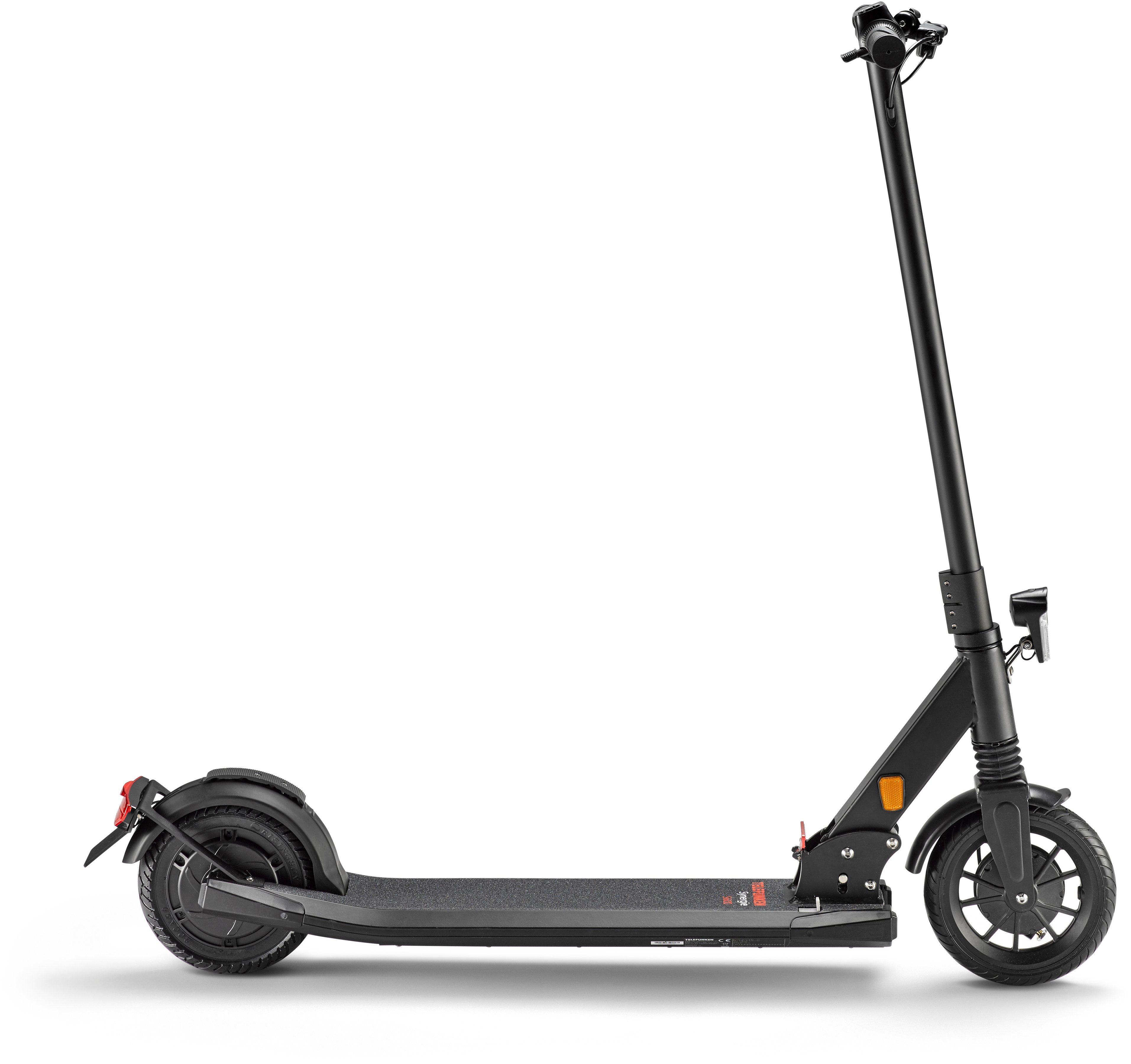 Telefunken E-Scooter Synergie S600, 20 bis mit zu km Straßenzulassung Reichweite, 25 km/h