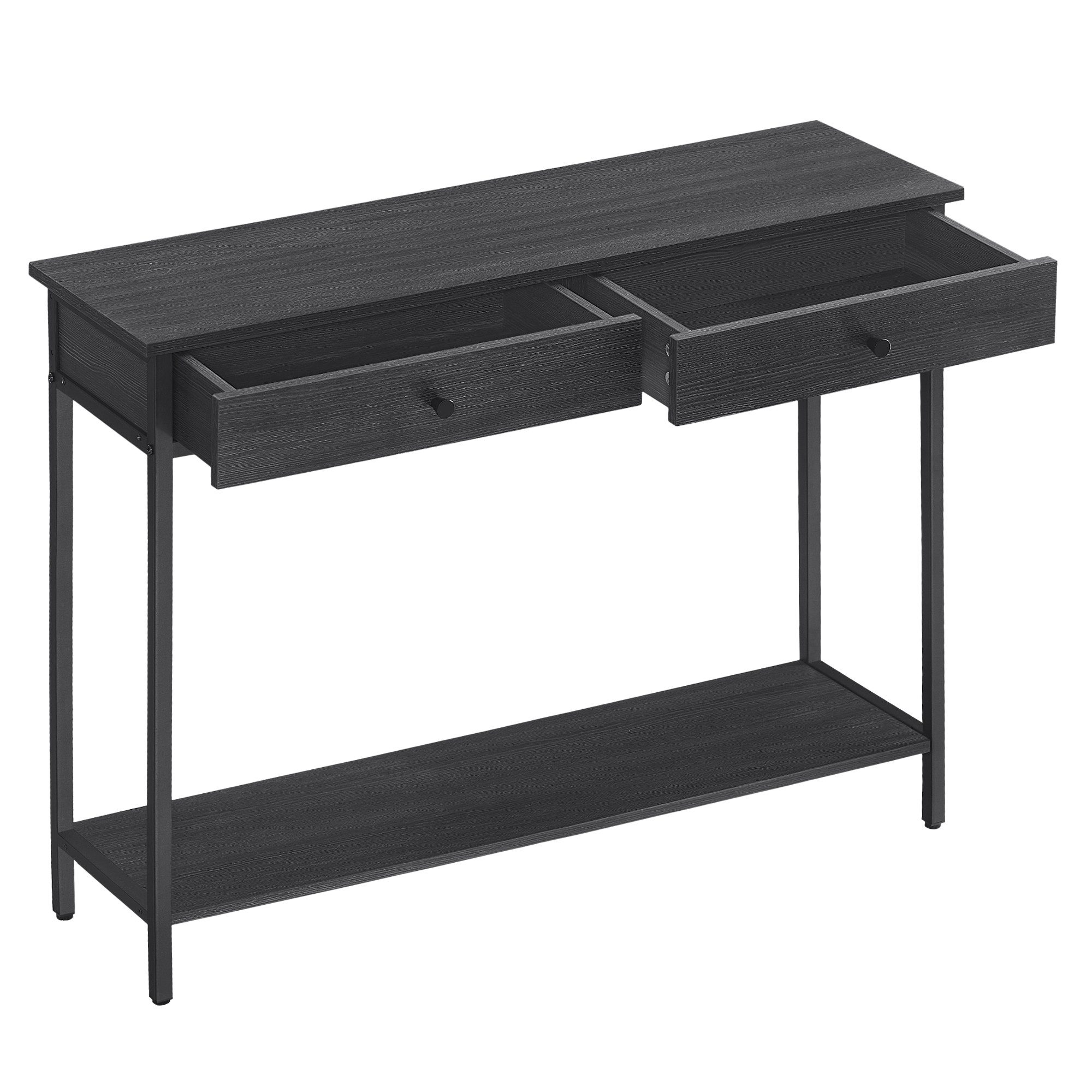 VASAGLE Konsolentisch, Flurtisch, Beistelltisch, Sofatisch mit 2 Schubladen günstig online kaufen