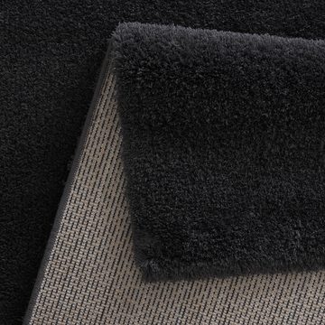 Hochflor-Teppich Velvet 8900, Sehrazat, rechteckig, Höhe: 30 mm, Uni Farben,flauschig weich,Hochflor,mit weichem Glanz, Wohnzimmer