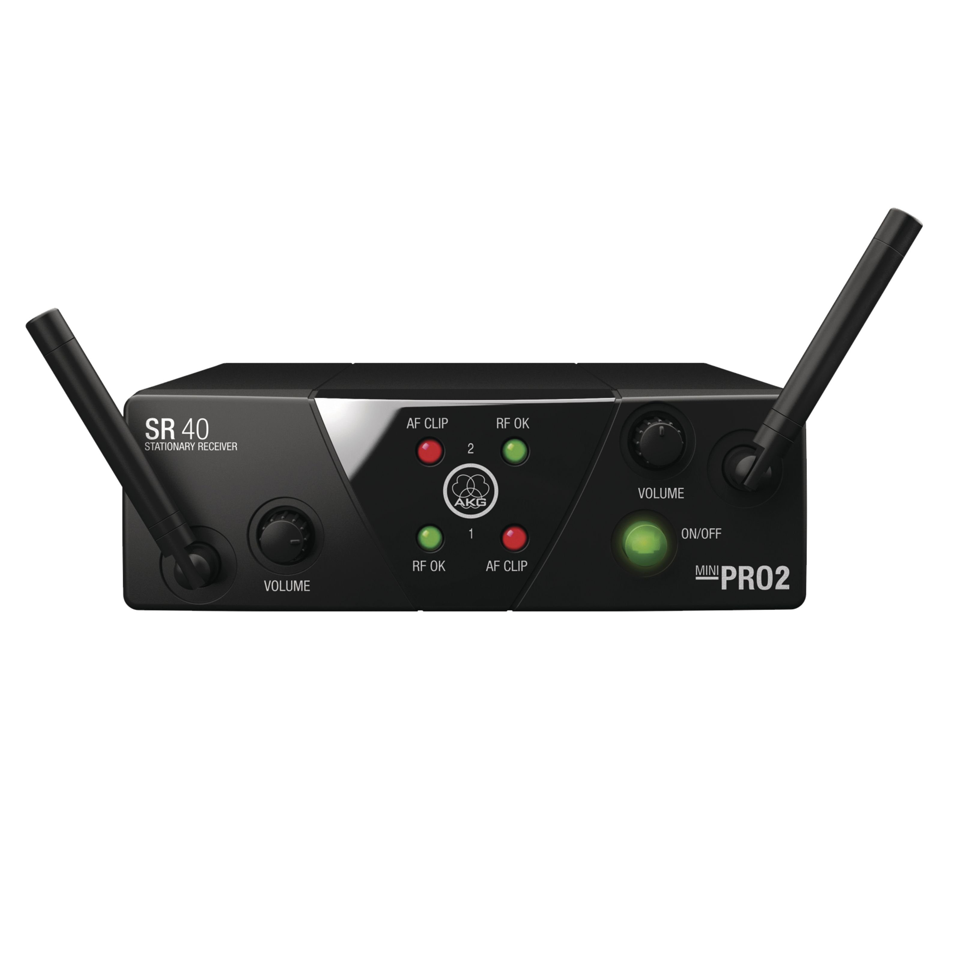 AKG Mikrofon (WMS 40 MINI Dual Vocal Set ISM2 und ISM3), WMS 40 MINI Dual Vocal Set ISM2 und ISM3 - Drahtlose Sendeanlage mit