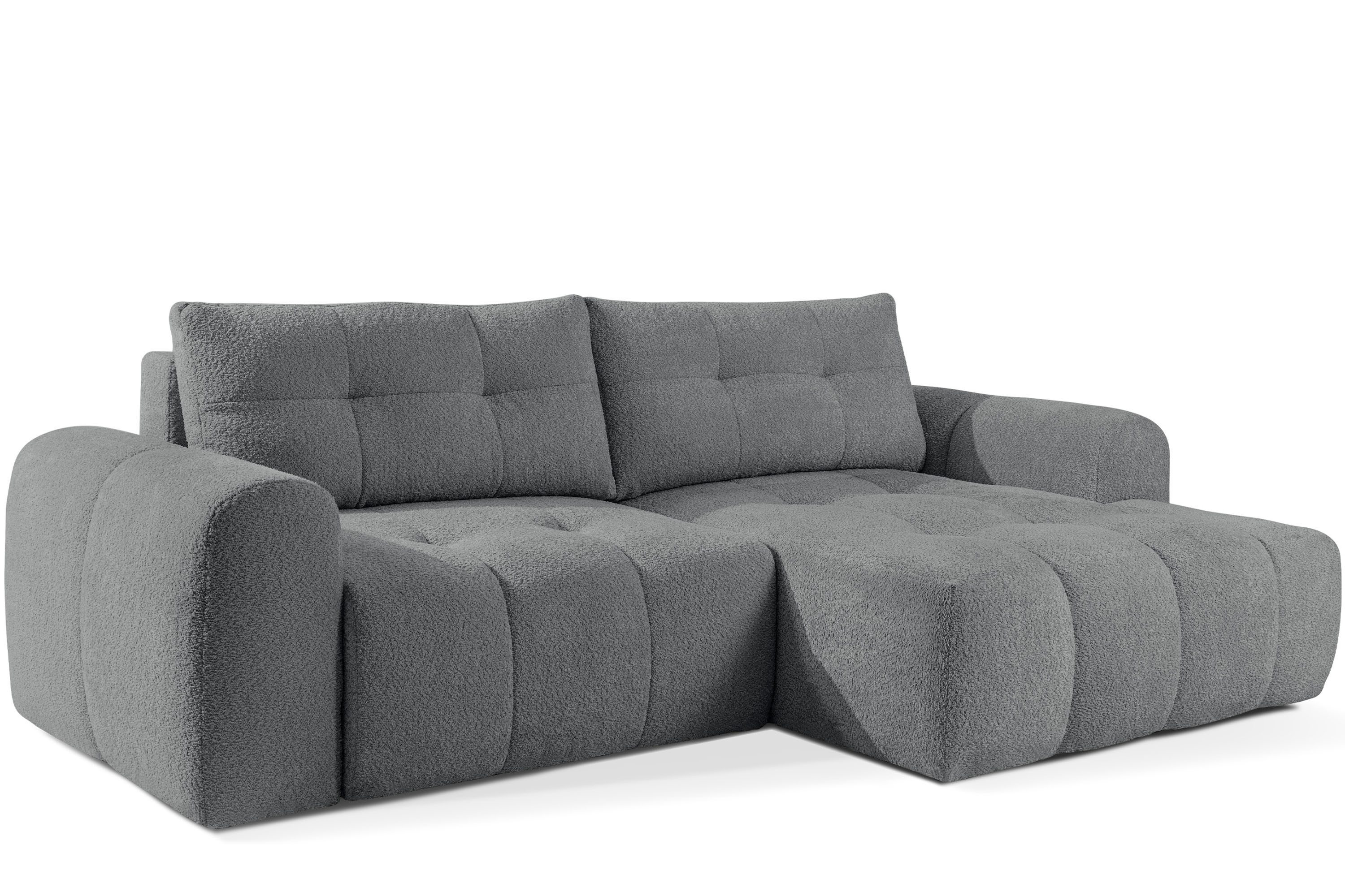 KONSIMO® Ecksofa RAVIA mit Schlaffunktion, Modern-Stil, günstig online kaufen