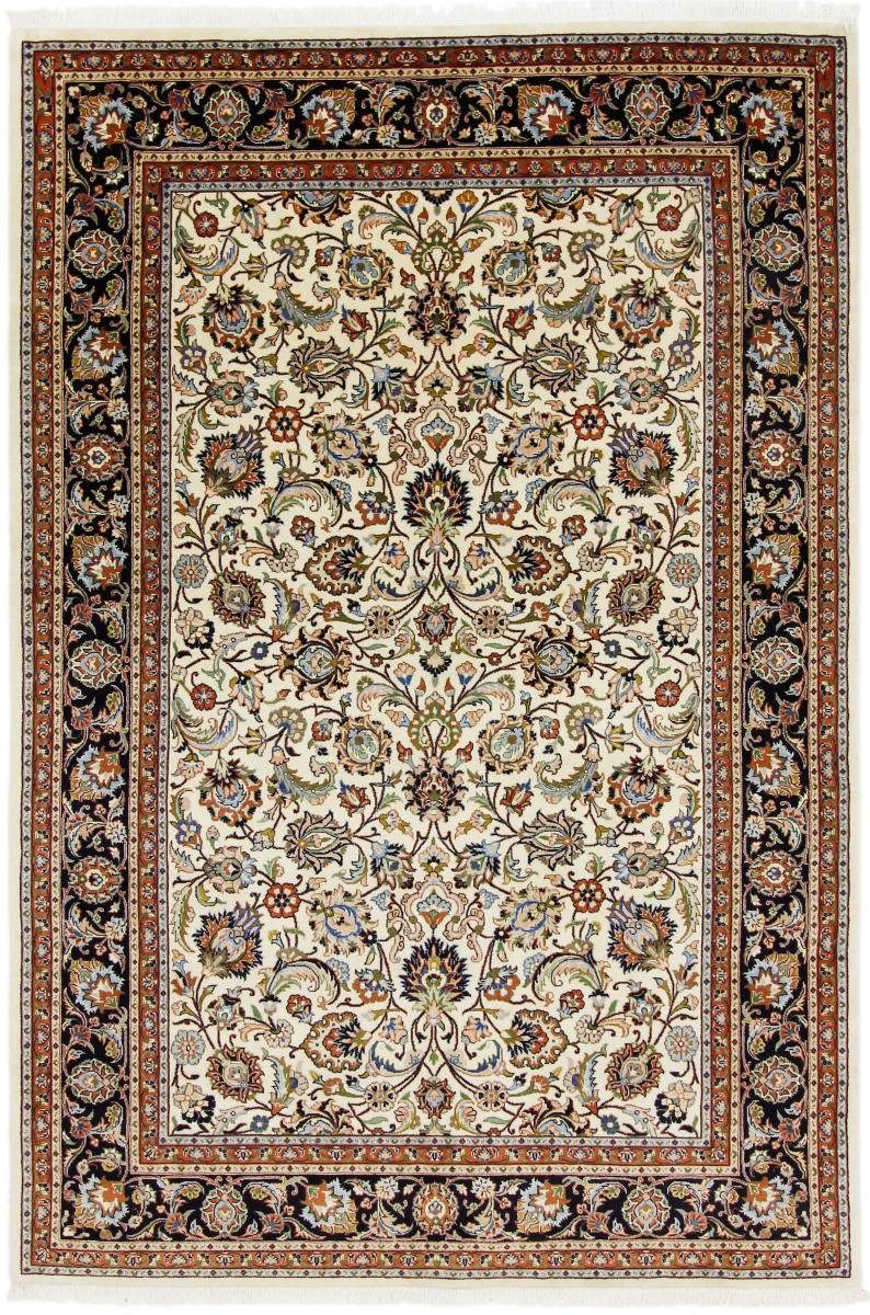 Orientteppich Mashhad Khorasan 198x292 Handgeknüpfter Orientteppich / Perserteppich, Nain Trading, rechteckig, Höhe: 12 mm