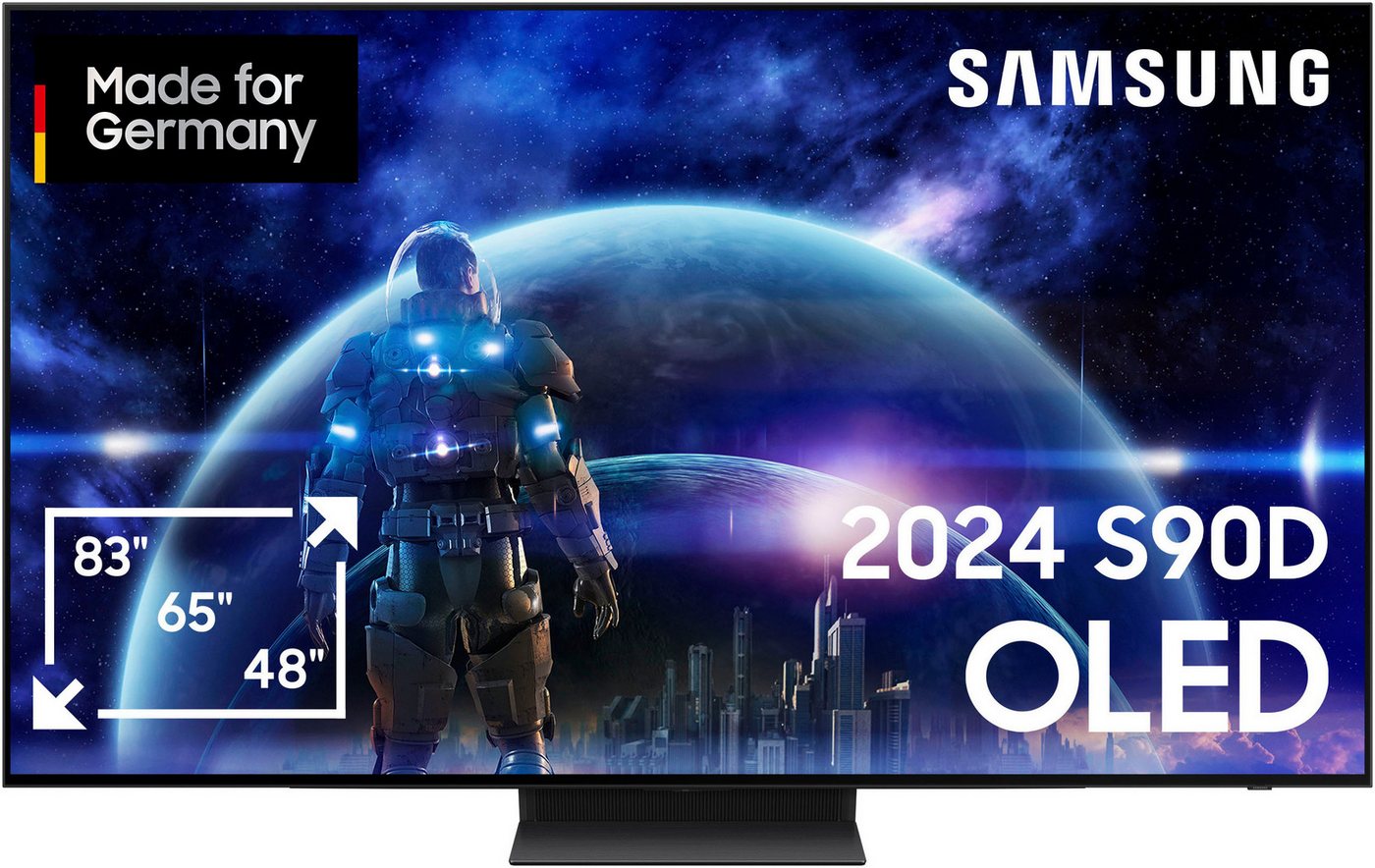Samsung GQ48S90DAE OLED-Fernseher (120 cm/48 Zoll, 4K Ultra HD, Smart-TV) schwarz ! RABATT: 12.12% Samsung GQ48S90DAE OLED-Fernseher (120 cm/48 Zoll, 4K Ultra HD, Smart-TV) schwarz ! RABATT: 12.12%