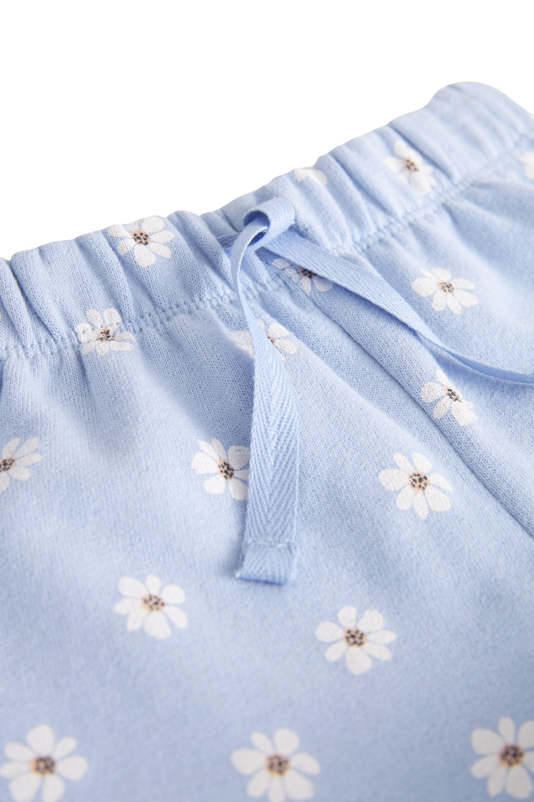 (1-tlg) Sweat-Shorts Floral Next Sweatshorts Blue