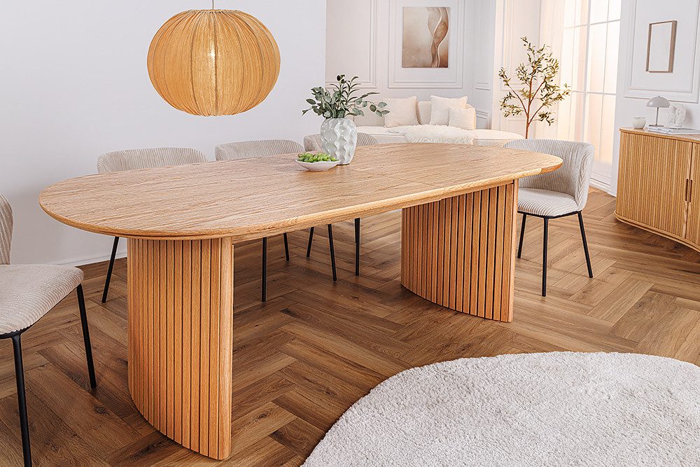 riess-ambiente Esstisch VALHALLA WOOD 220-280cm natur · aus Eichenfurnier m günstig online kaufen