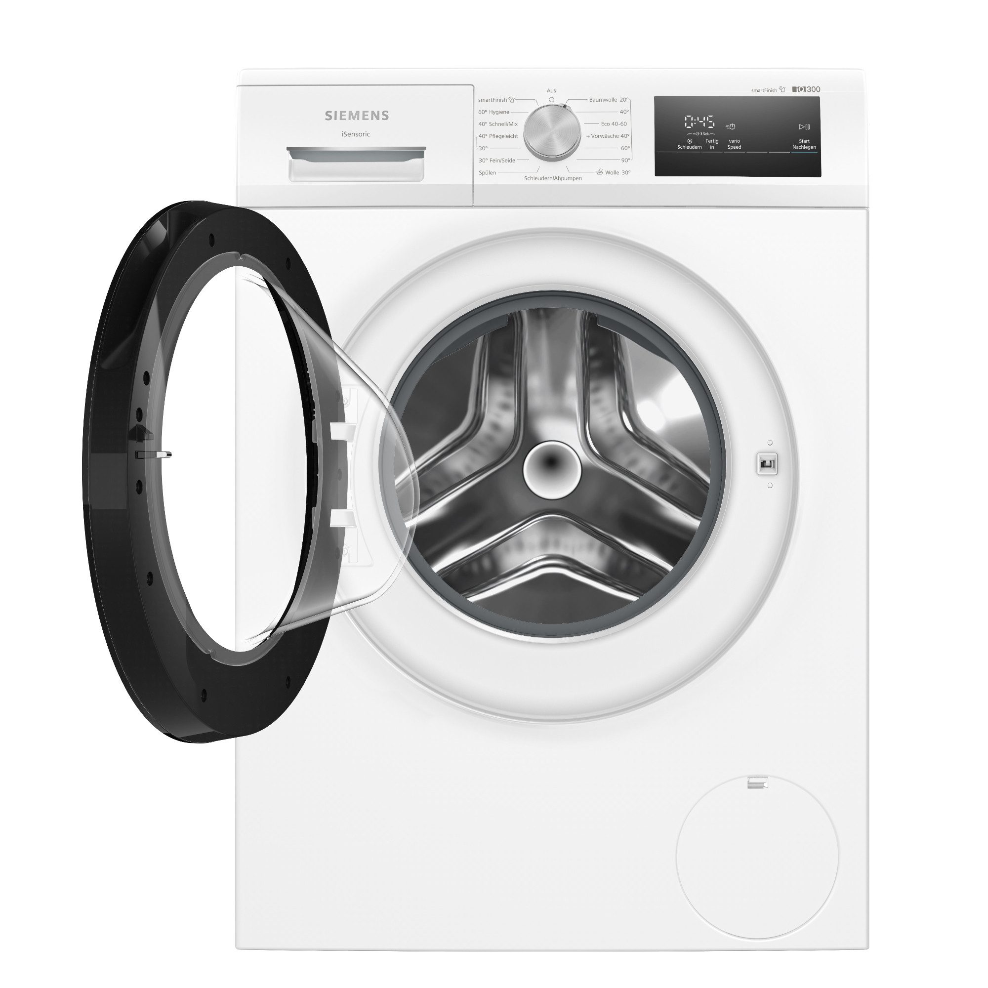 SIEMENS Waschmaschine iQ300 WM14N002, 8 kg, 1400 U/min, speedPack M: der Turbo für deine Waschprogramme