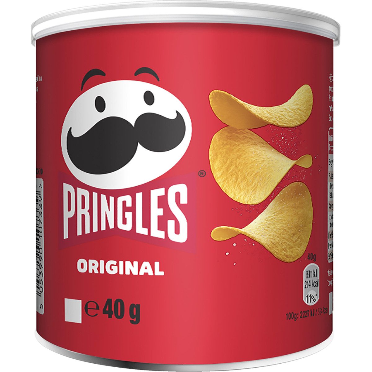 Pringles Knabberei, Pringles Original gesalzene Stapelchips dezent würziger Geschmack 40g