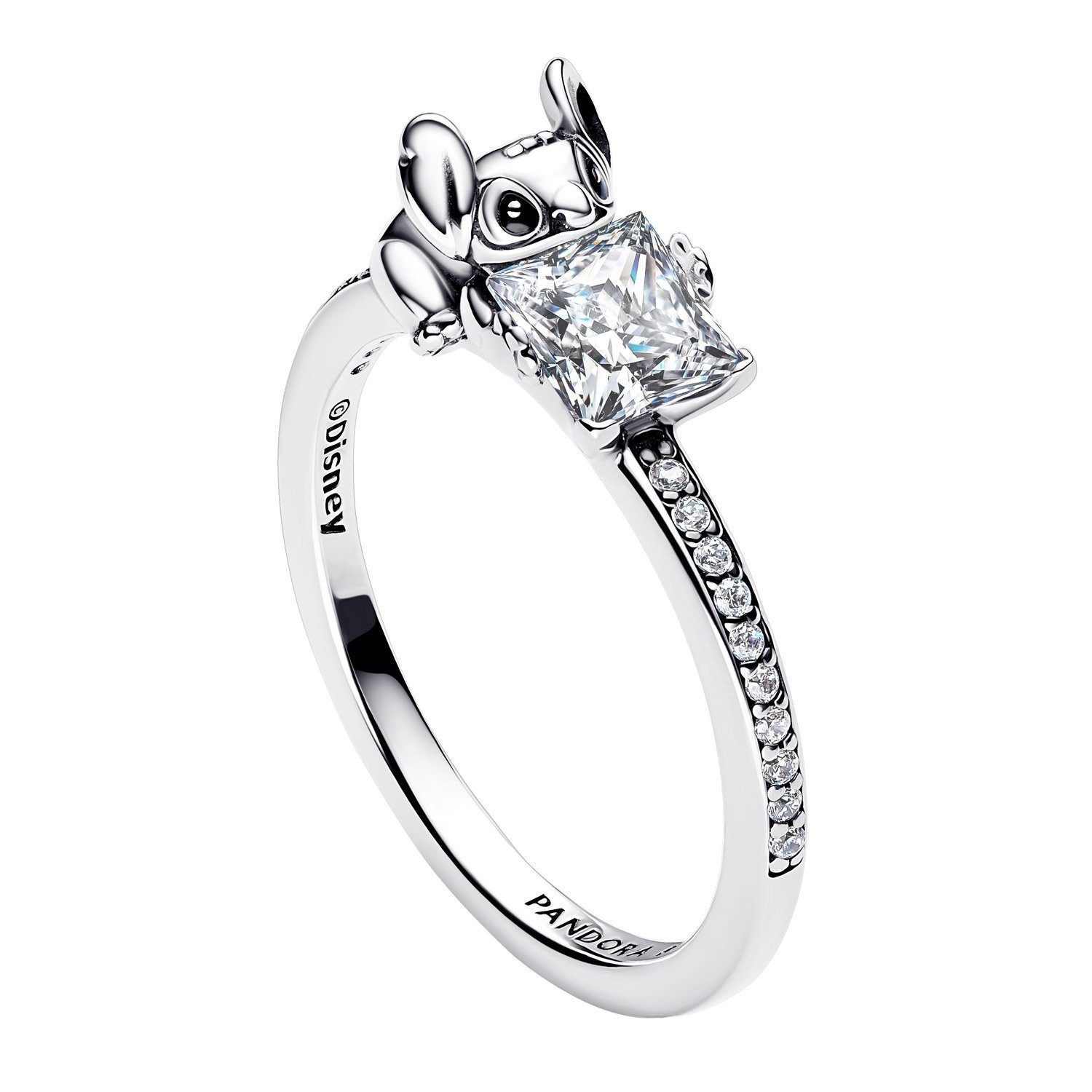 Pandora Silberring Damen-Disney Stitch & Stone Silber günstig online kaufen