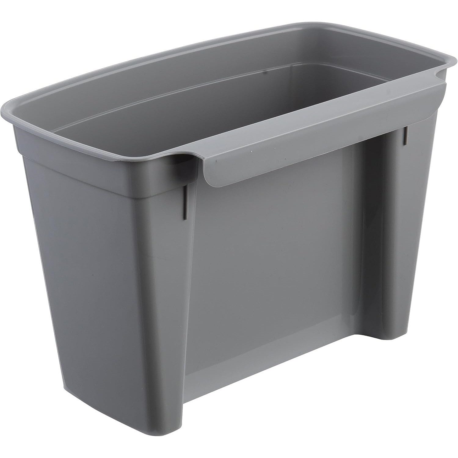 keeeper Mülleimer 4L Hängeabfalleimer mit Deckel Milan, 27 x 16,3 x 19 cm