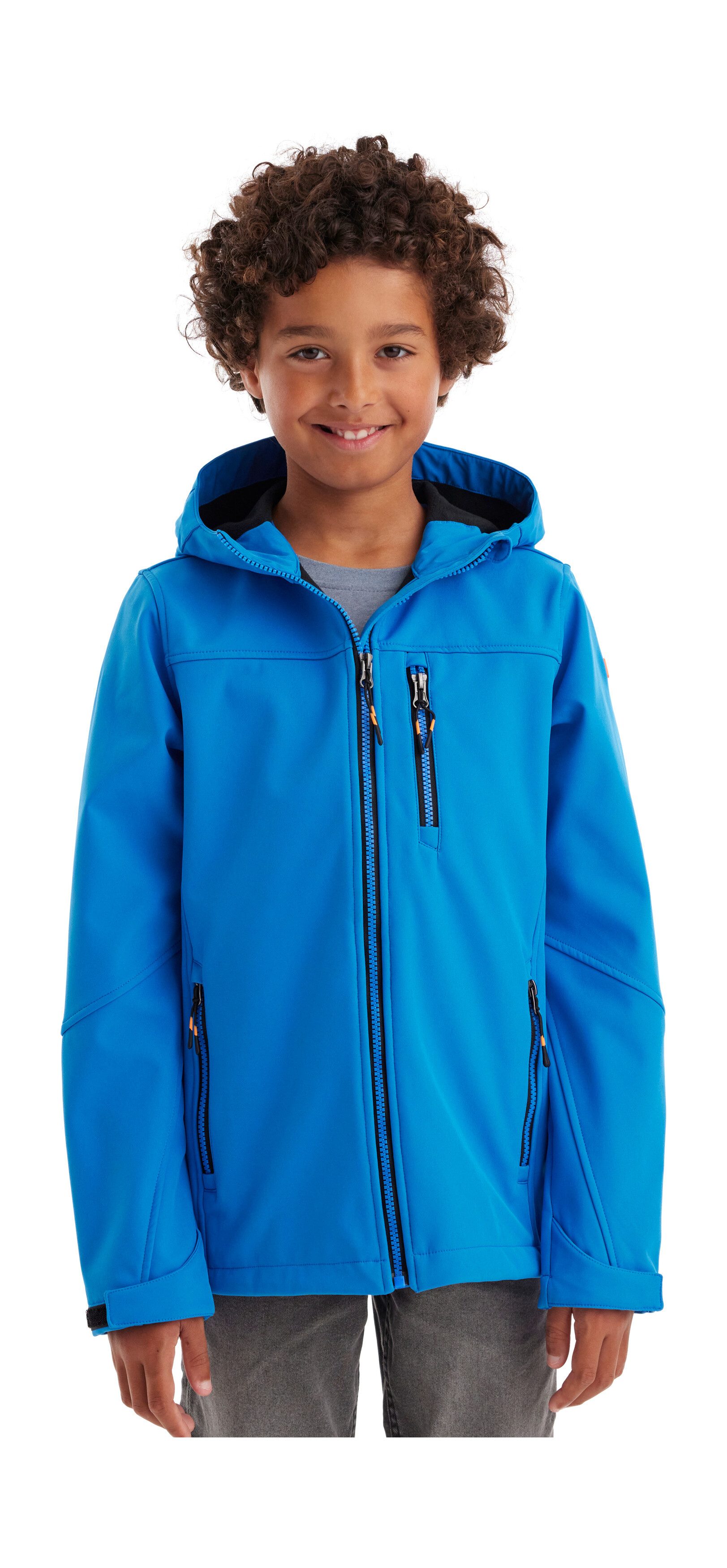 Killtec Softshelljacke Jungen Softshelljacke Wasserabweisende Softshelljacke mit Fleece und verstellbaren Details