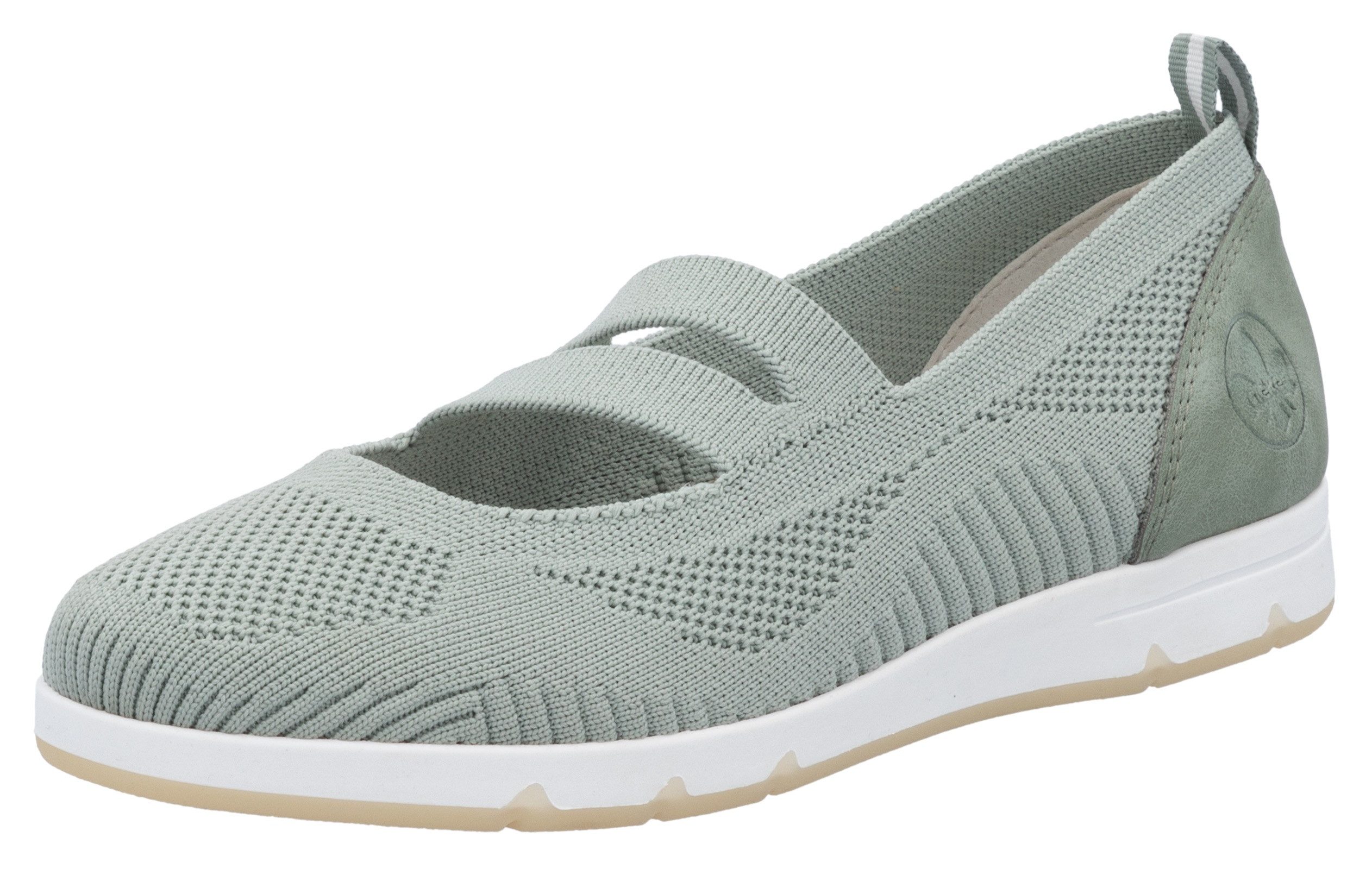 Rieker Riemchenballerina, Schlupfschuh, Halbschuh, Slip-on Sneaker mit Gumm günstig online kaufen